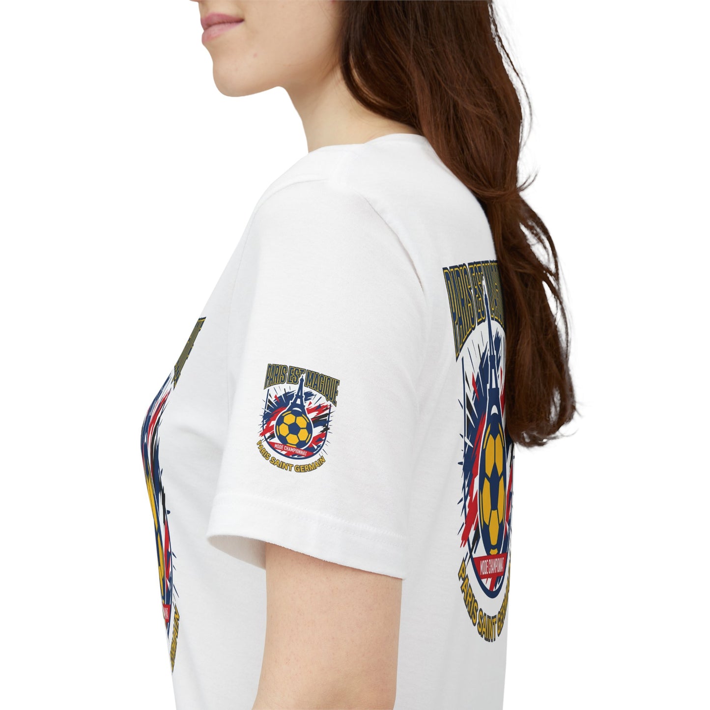 Paris-inspired Soccer Crest Tee | Paris Saint Germain Soccer Fan T-shirt - Trending Novelties & Gifts