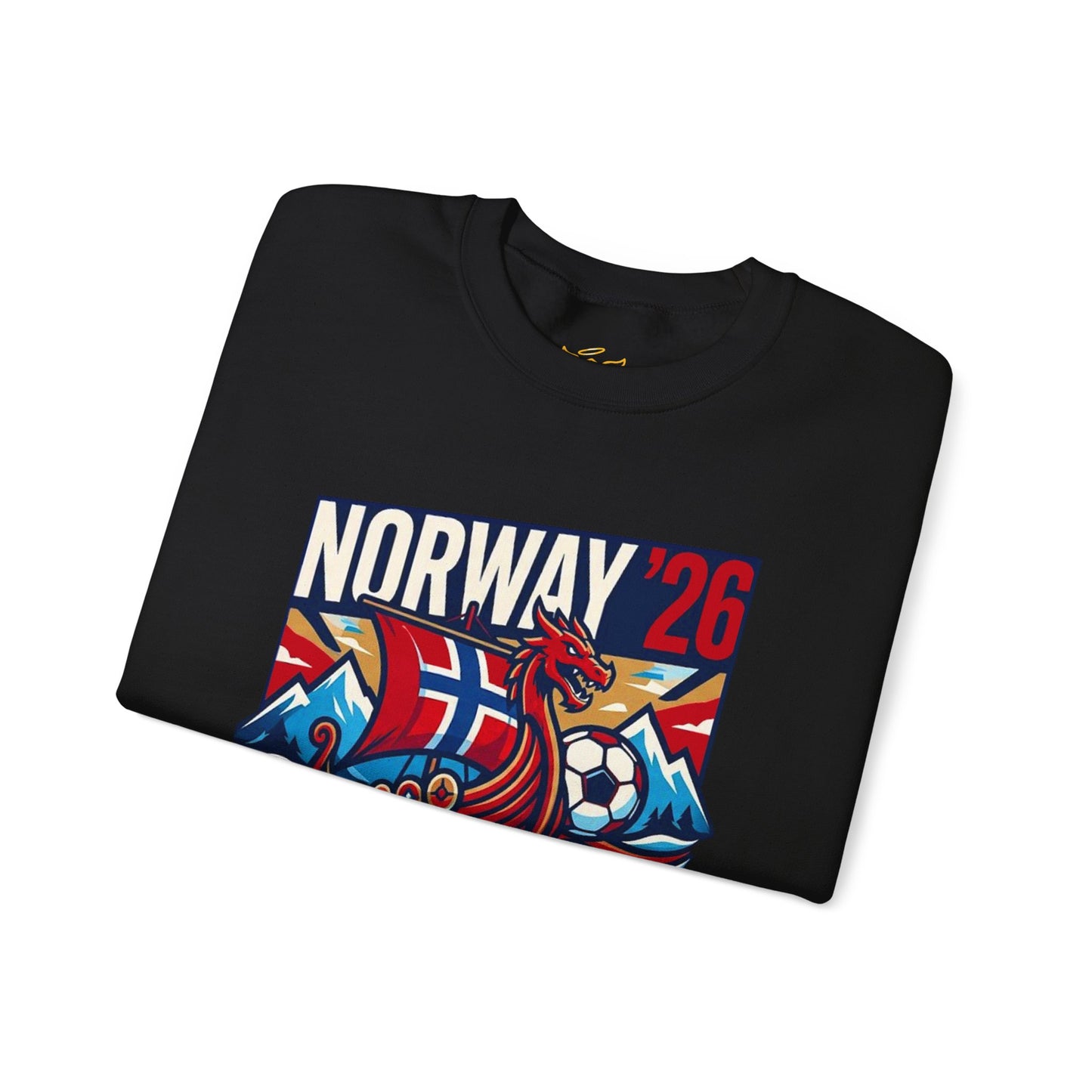 Norway '26 Viking Soccer Sweatshirt — Leaders of the North World Cup Fan Pullover