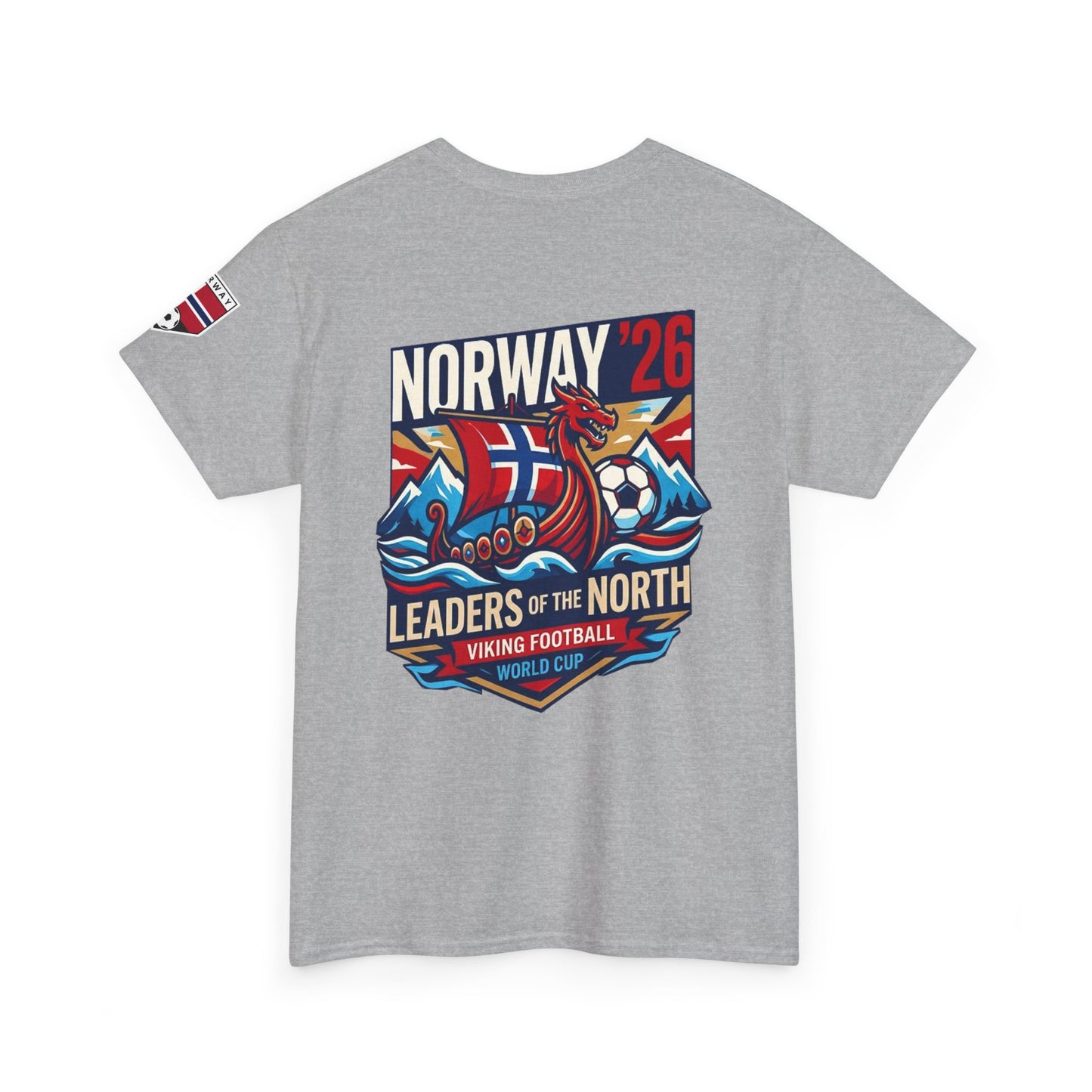 Leaders of the North: Norway '26 Soccer Fan Tee