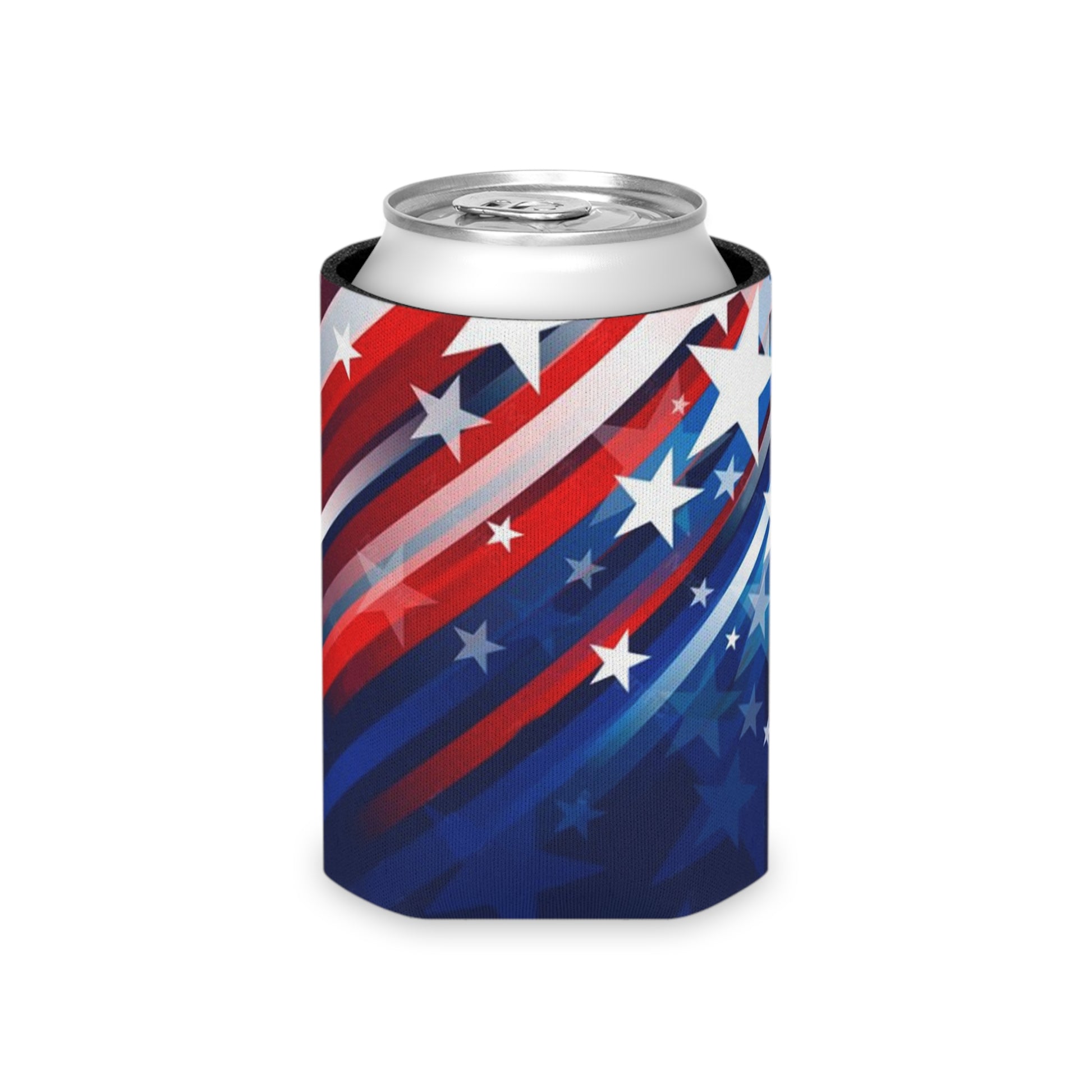 USA 250th ANNIVERSARY American Flag Can Cooler – Patriotic Koozie - Trending Novelties & Gifts