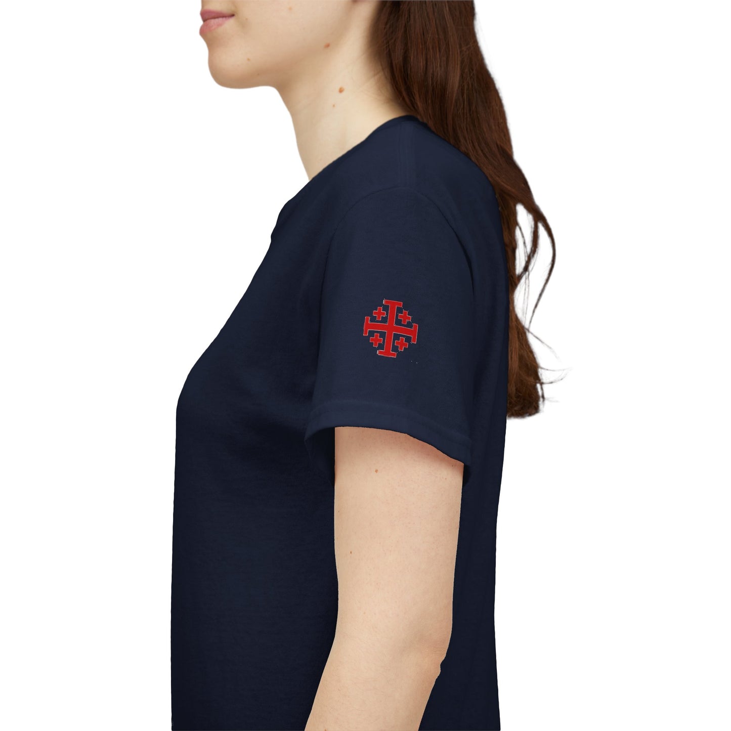 Deus Vult T-Shirt — Medieval Knight Cross Graphic Tee (CT)