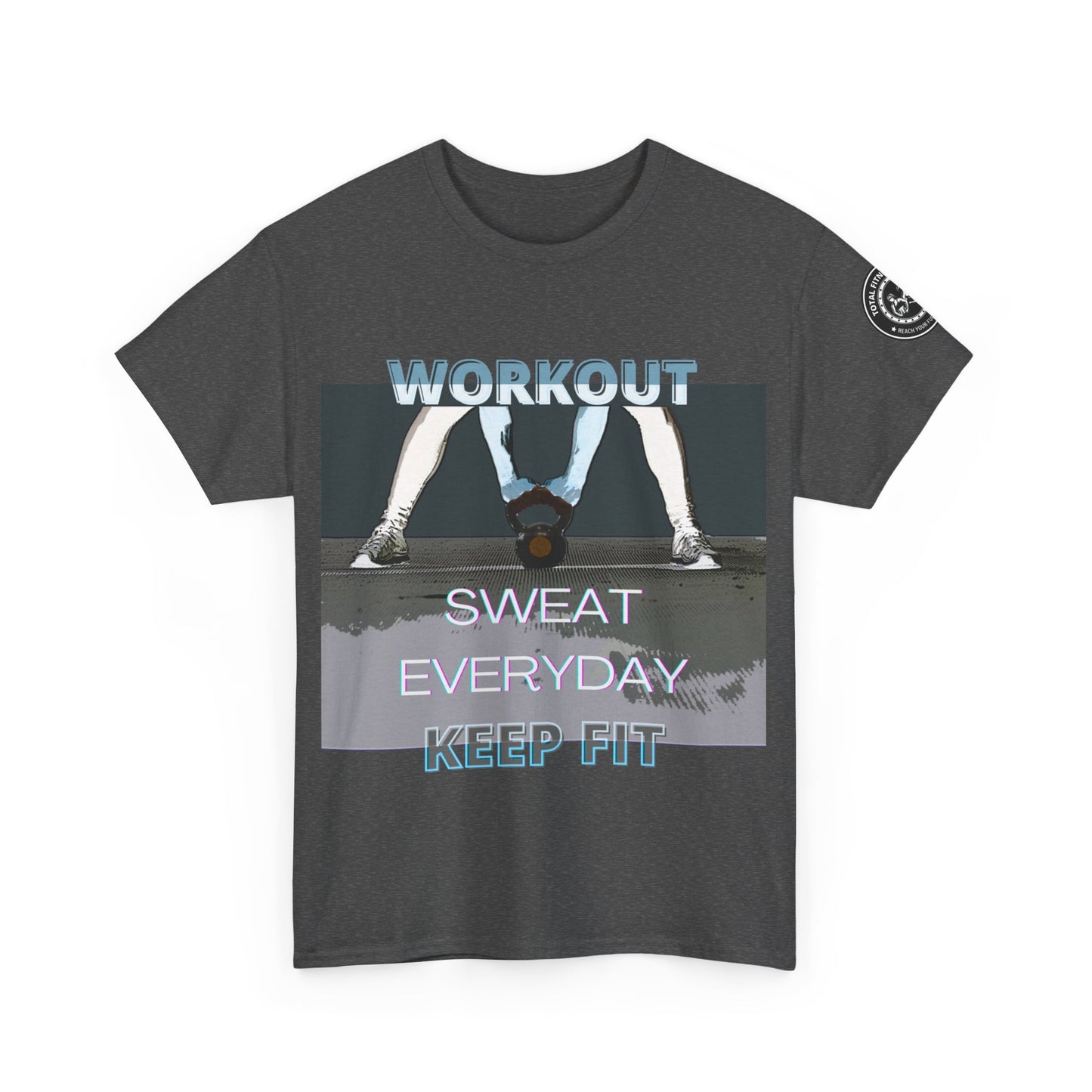 Fitness Quotes Unisex Heavy Cotton Tee. FQT