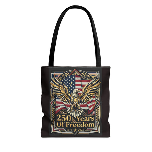 USA 250th ANNIVERSARY Tote Bag -  America 250 years of Freedom Tote