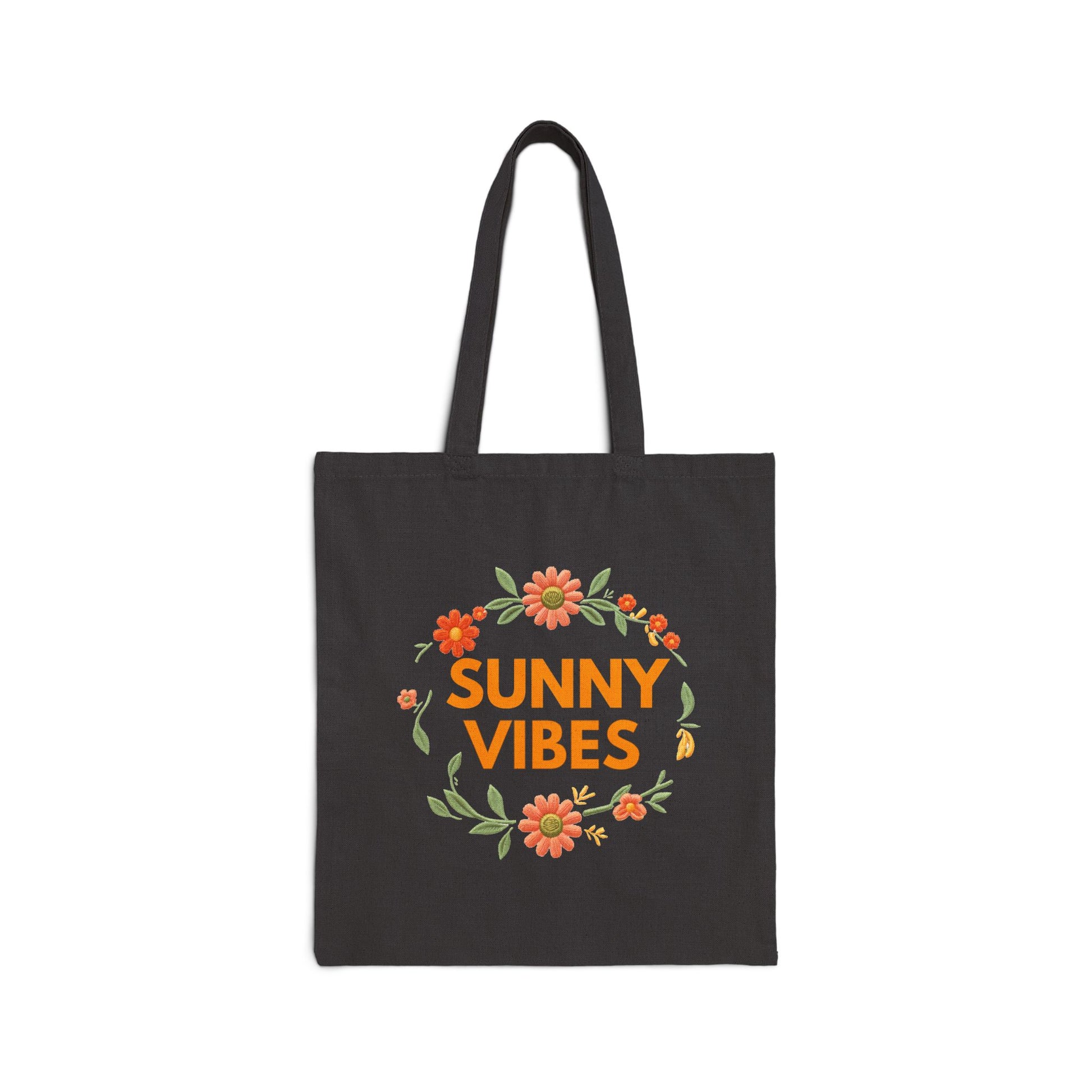 Sunny Vibes Floral Tote Bag . SUMMER BAG - Trending Novelties & Gifts
