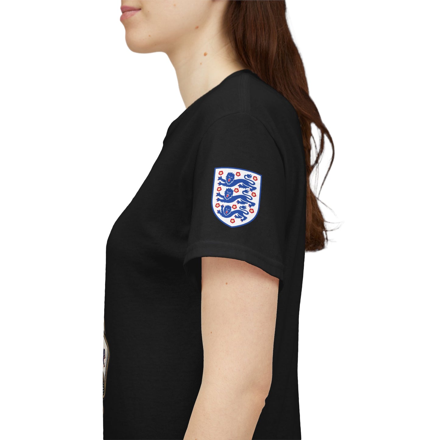 England's Soccer Fan's Crest T-Shirt - "Football's Coming Home"