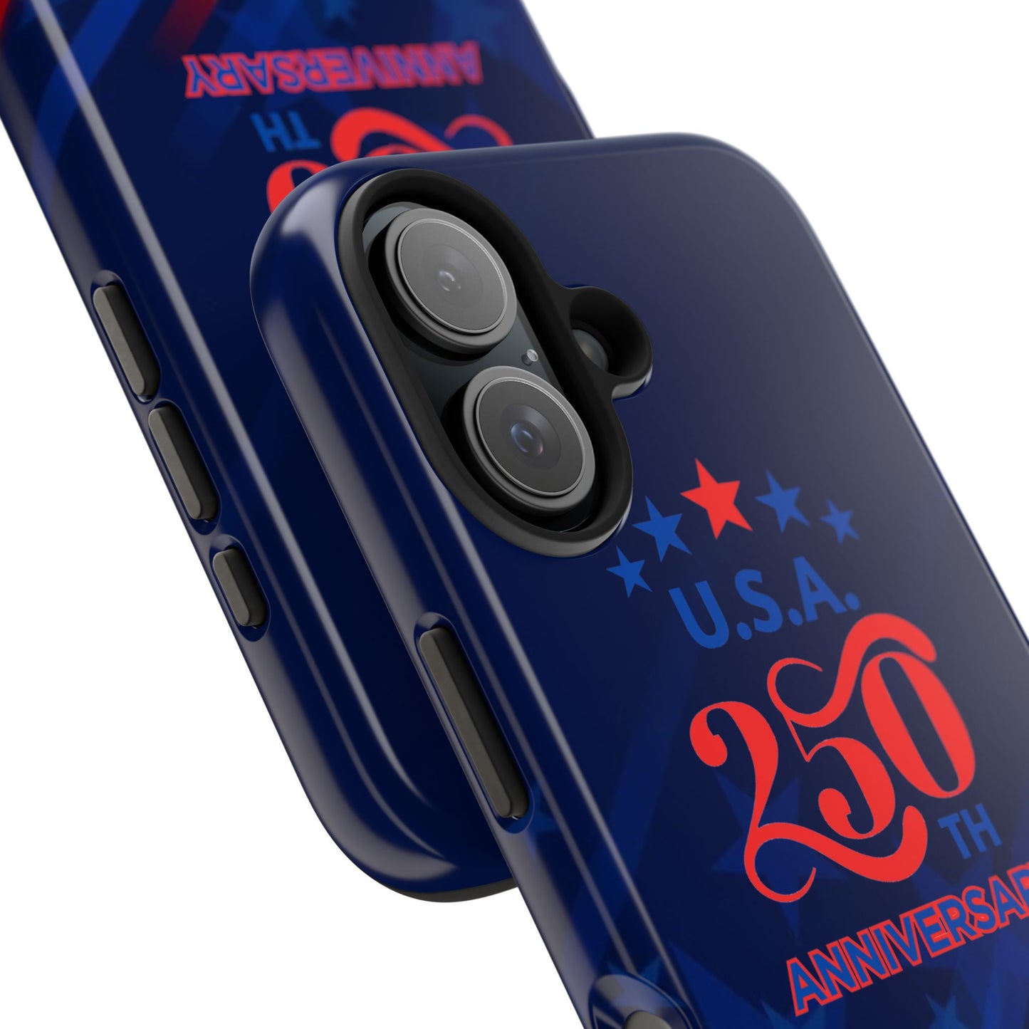 USA 250th Anniversary Tough Phone Case – Patriotic "American Flag" Design - Trending Novelties & Gifts
