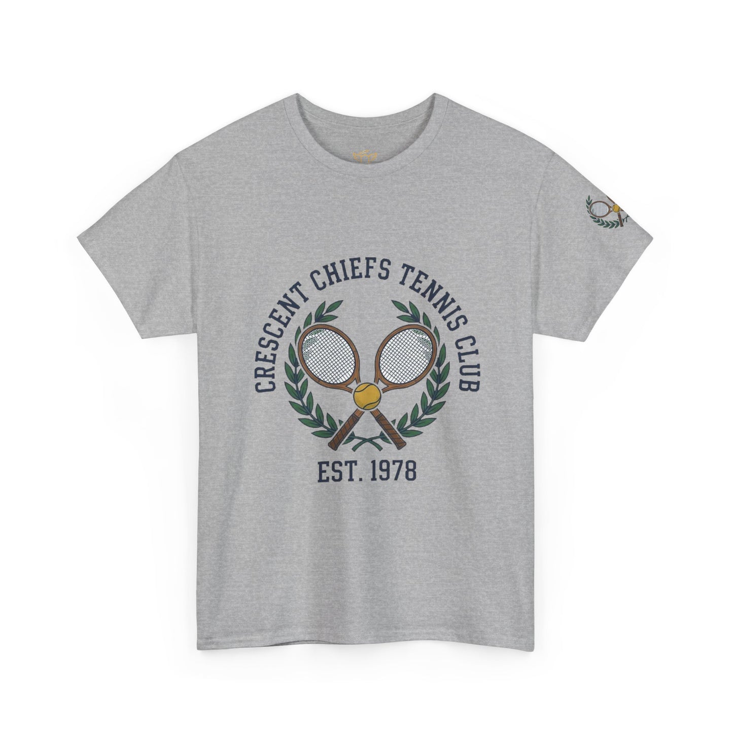 Vintage Tennis T-Shirt — Crescent Chiefs Tennis Club Est. 1978