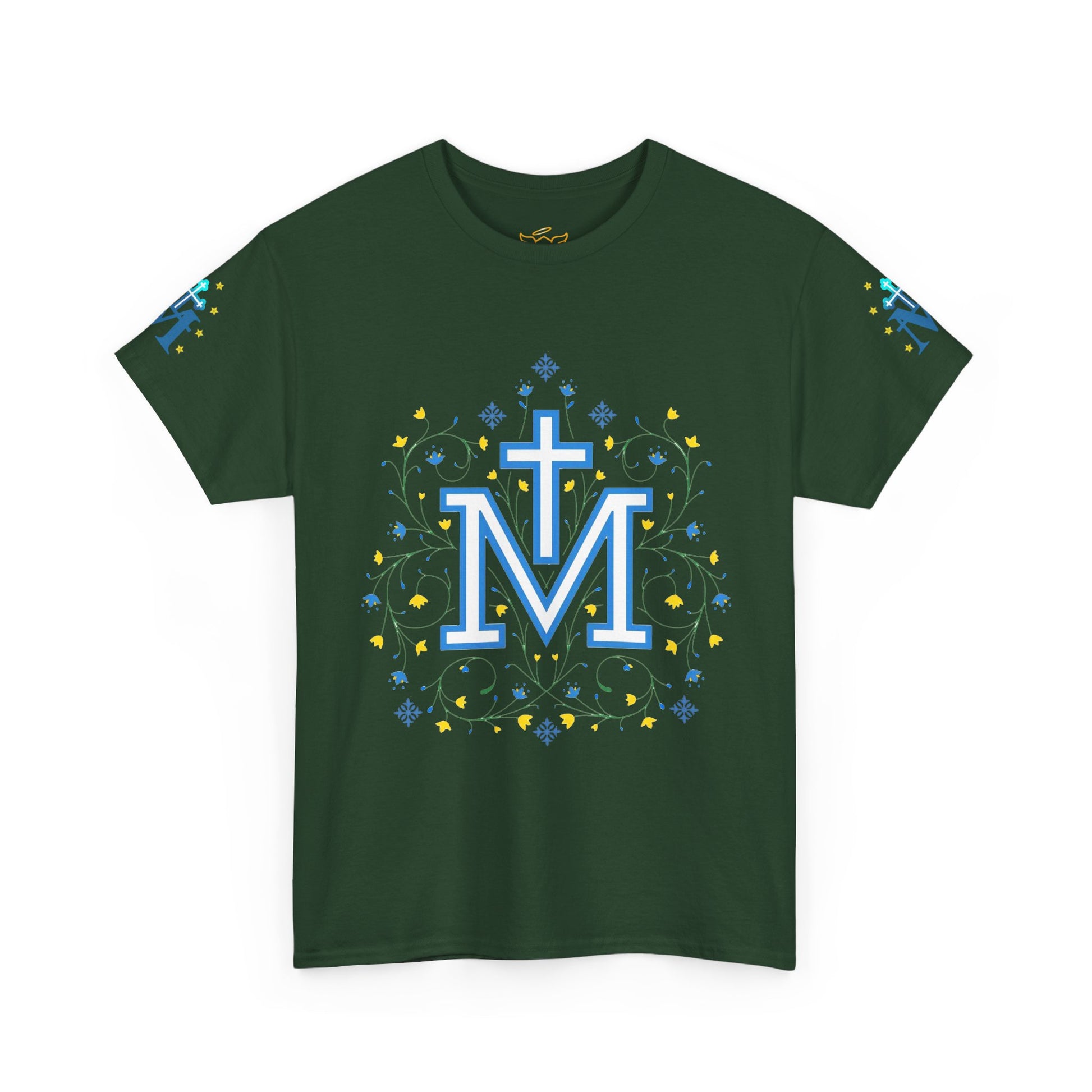 Marian Symbol T-shirt Unisex Heavy Cotton Tee,
