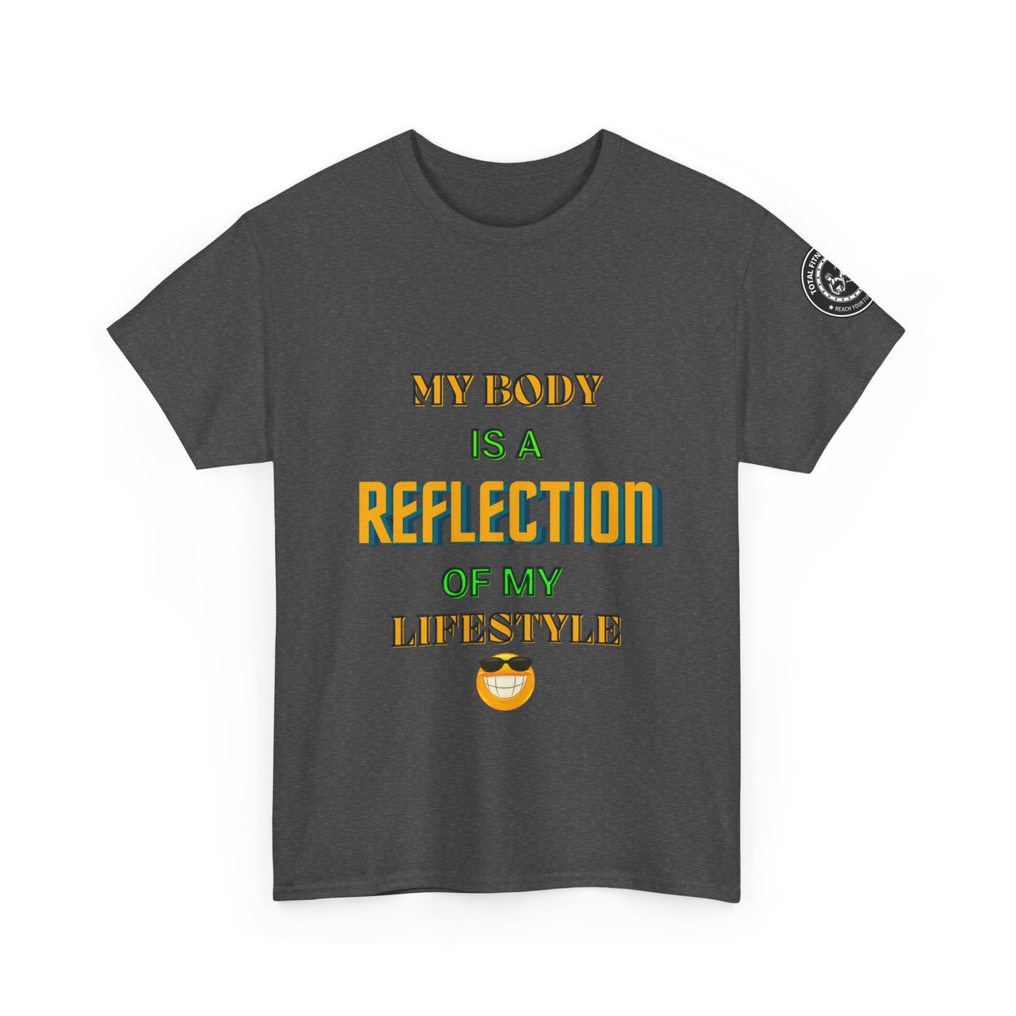 Fitness Quotes Unisex Heavy Cotton Tee 7. FQT