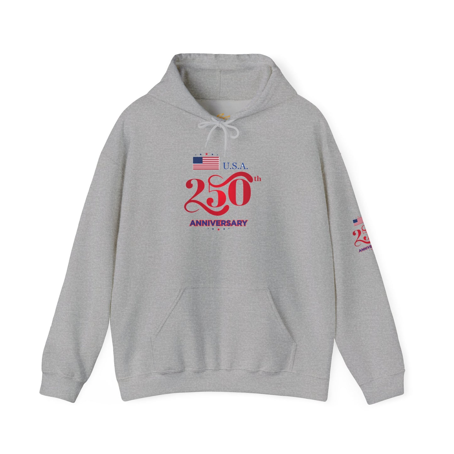 USA 250th ANNIVERSARY Hoodie — America 250 years Anniversary Patriotic Sweatshirt - Trending Novelties & Gifts