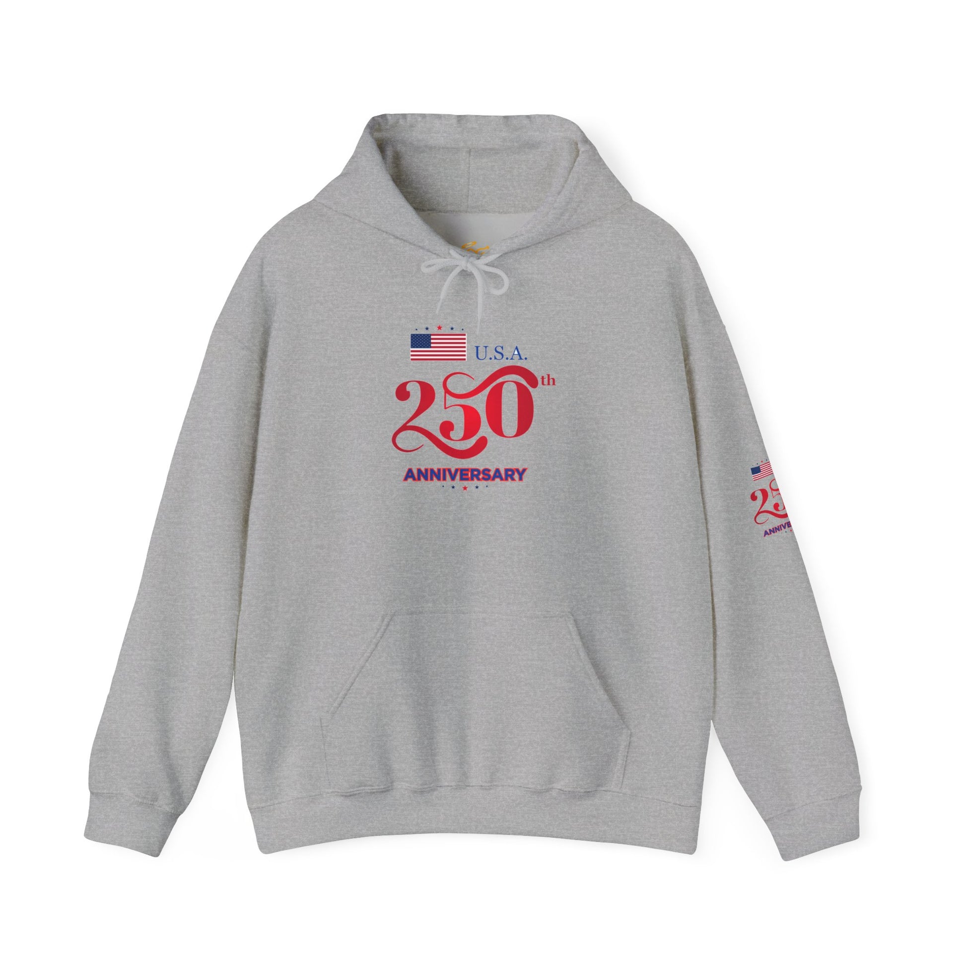 USA 250th ANNIVERSARY Hoodie — America 250 years Anniversary Patriotic Sweatshirt - Trending Novelties & Gifts