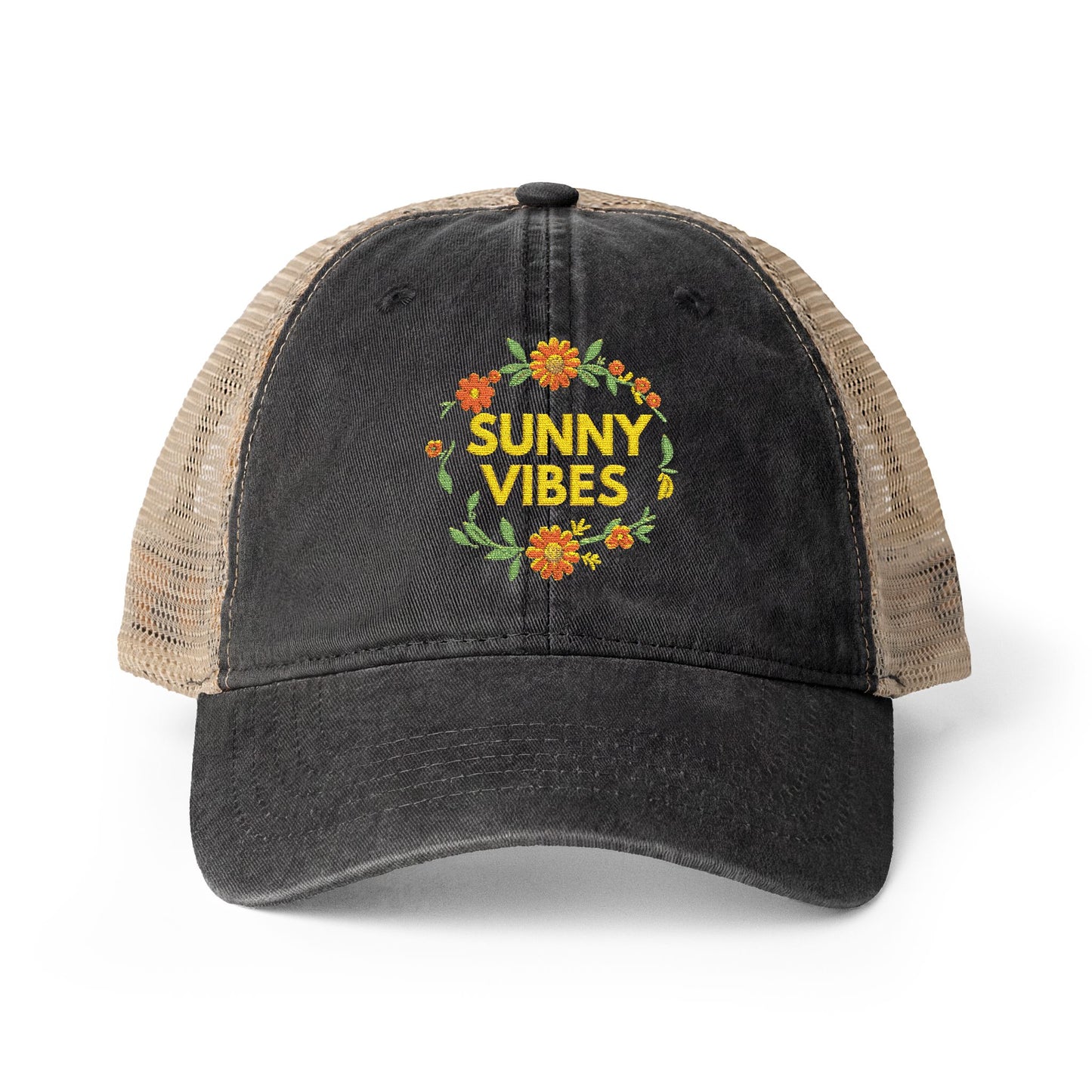 Summer Fun Women's Washed Mesh-Back Cap - Trending Novelties & Gifts