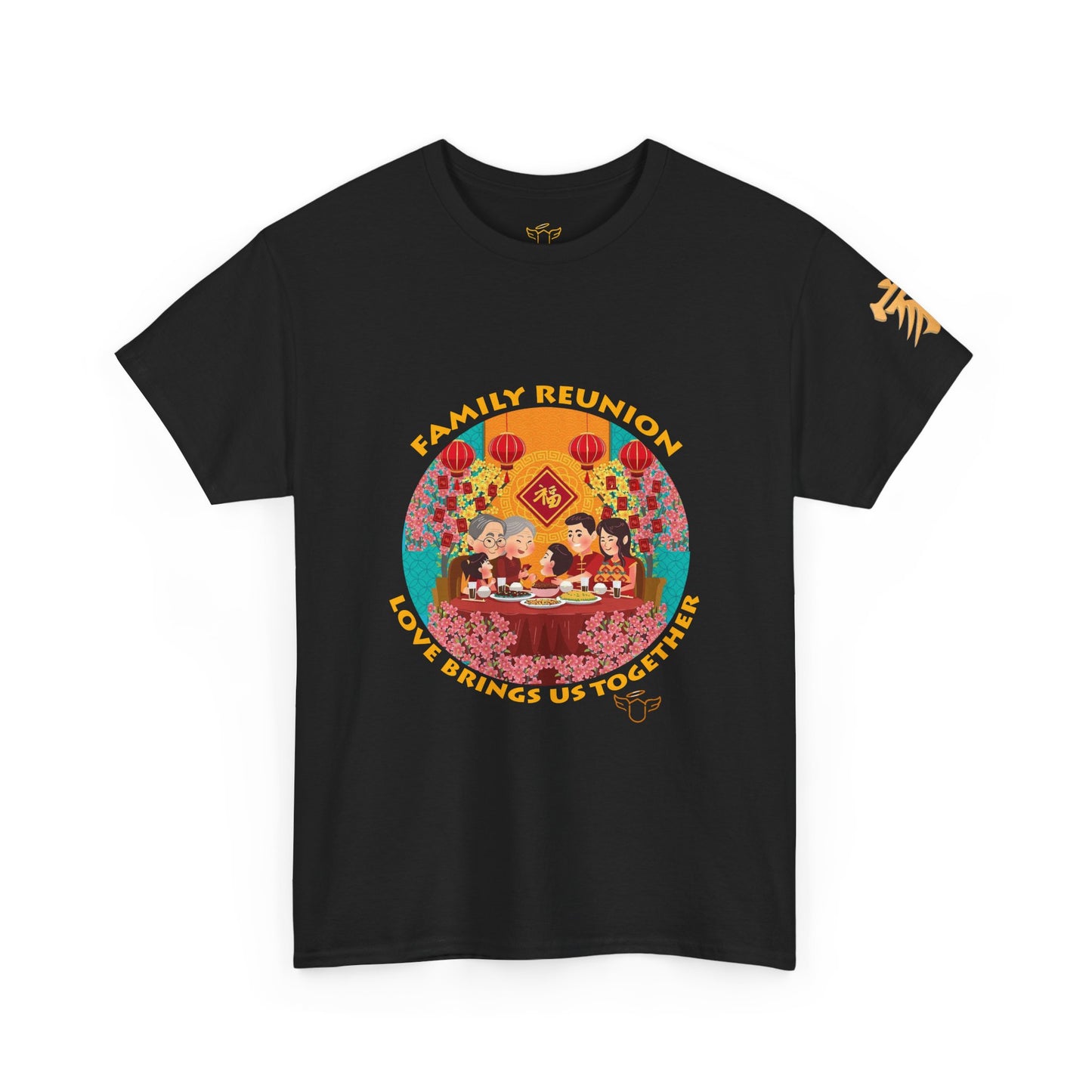 Family Reunion T-Shirt — "Family Reunion: Love Brings Us Together" Novelty Tee