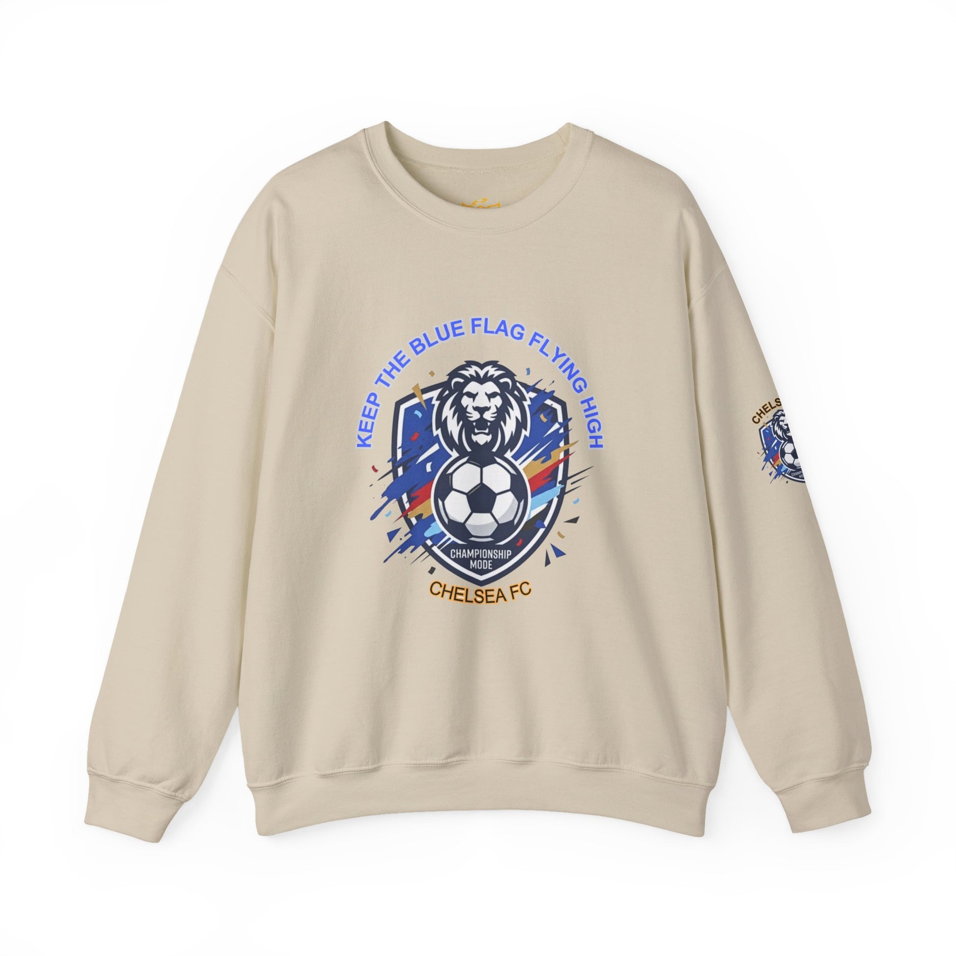 Keep the Blue Flag Flying High Sweatshirt | Chelsea Soccer Fans Pride Sweatshirt, - Trending Novelties & Gifts