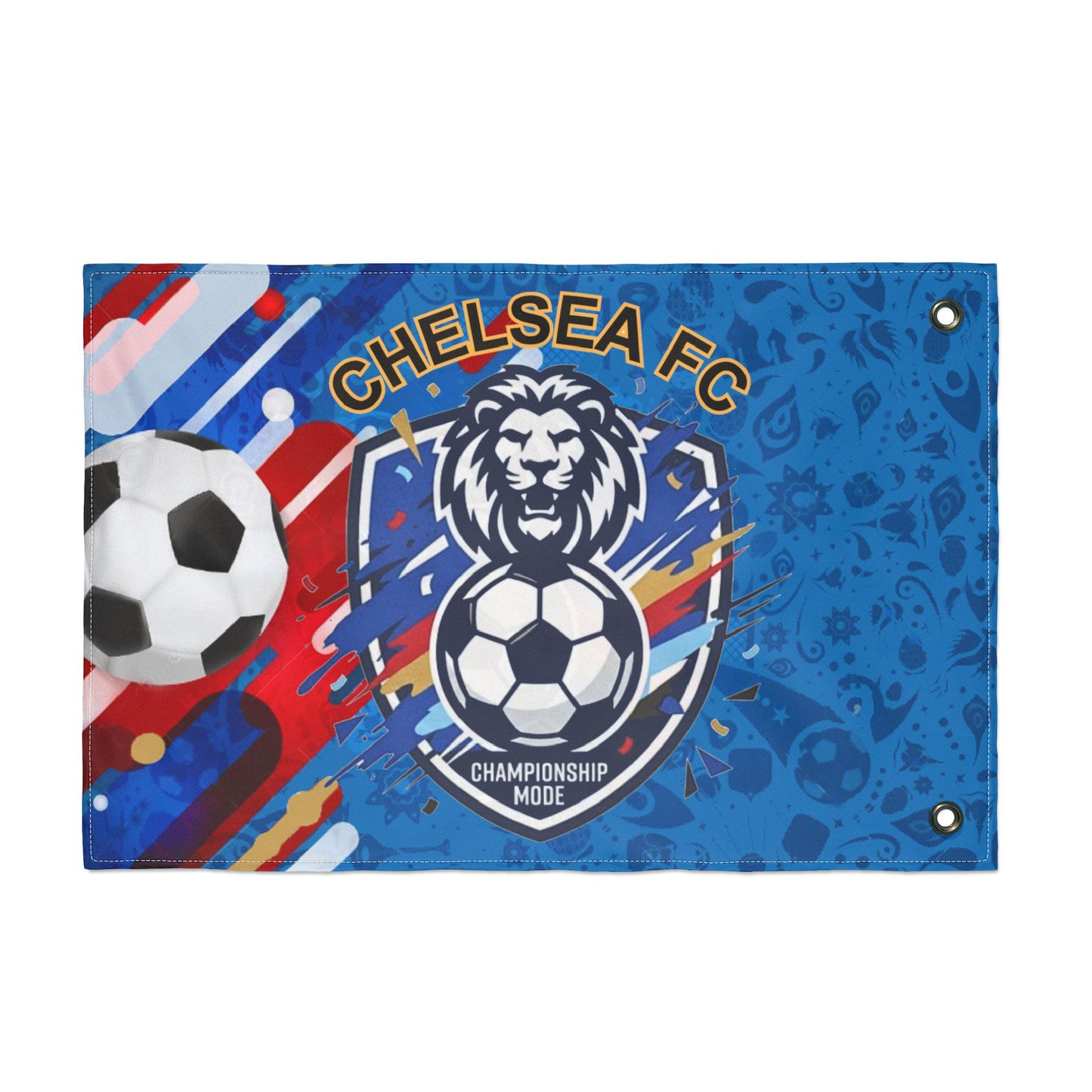Chelsea FC Soccer Flag — Double-Sided "Keep the Blue Flag Flying High" Fan Banner - Trending Novelties & Gifts