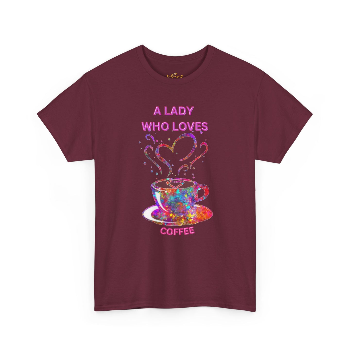 Coffee Lover Cotton Tee - For Women Who Love Coffee