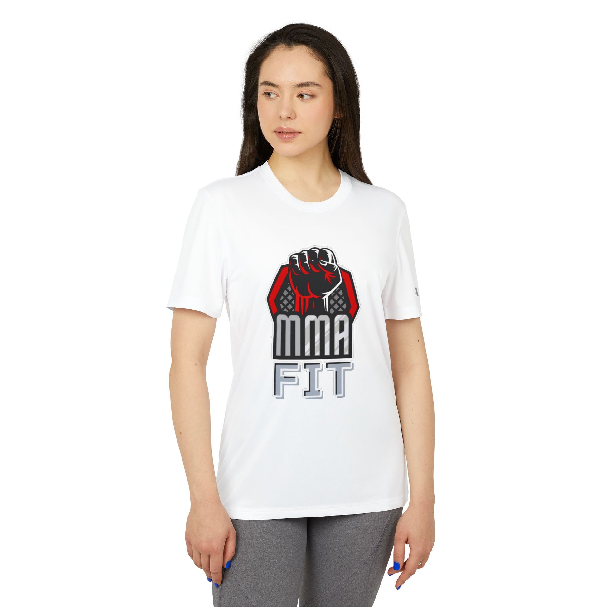 Adidas Sports T-shirt for MMA Fans, Adidas t-shirt, t-shirts with MMA logo design,