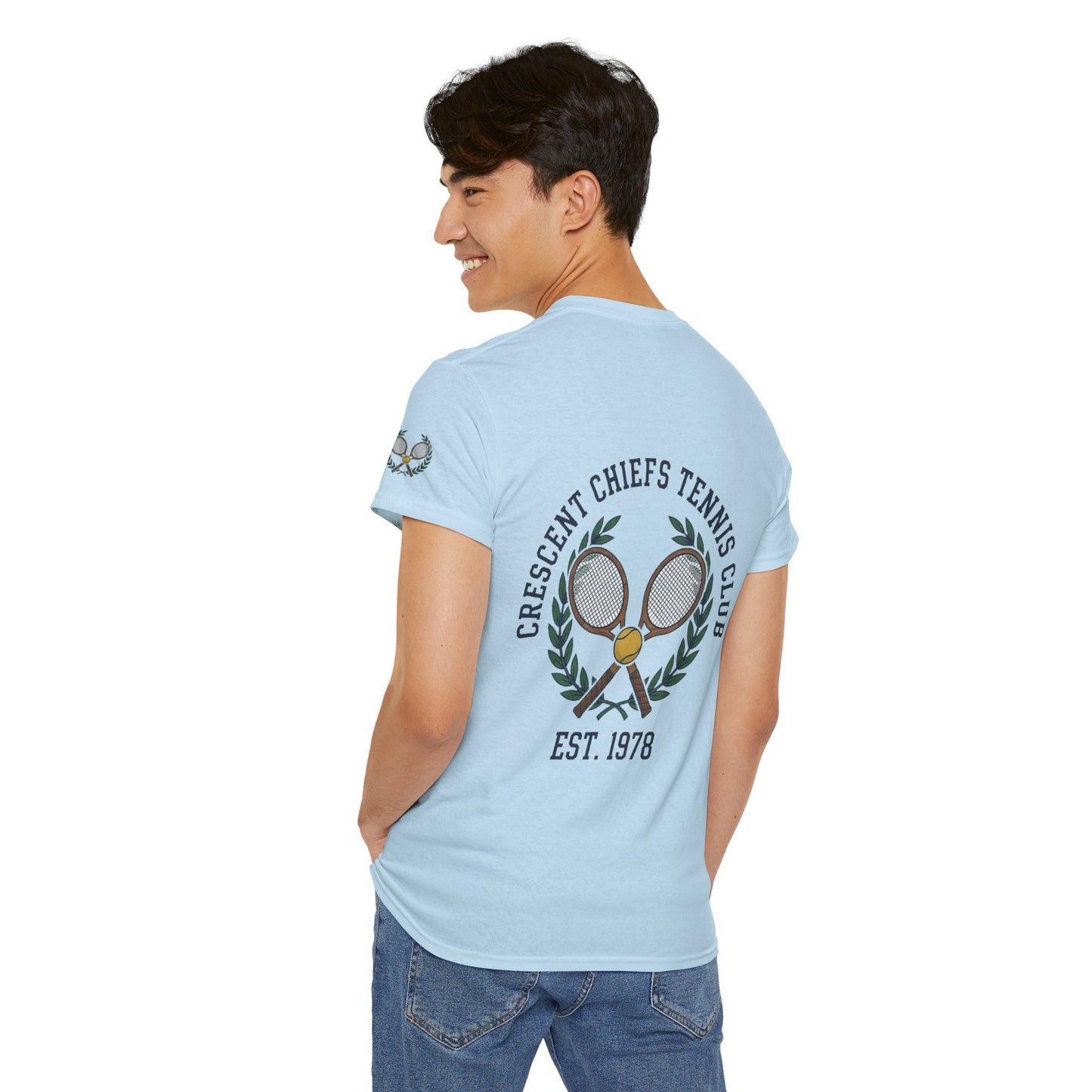 Vintage Tennis T-Shirt — Crescent Chiefs Tennis Club Est. 1978