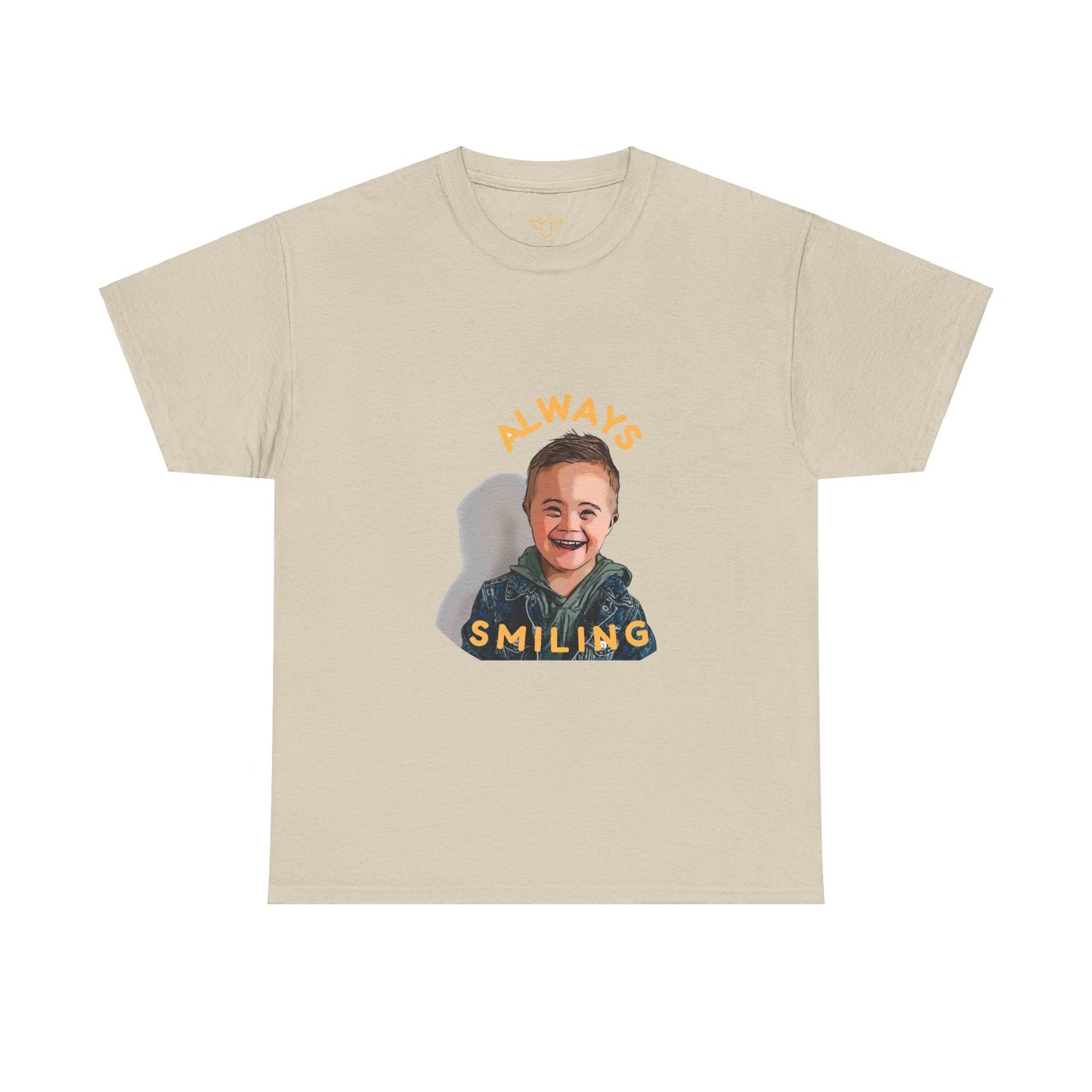 Novelty Tee for Fans of Instagram's OurHuddyBuddy Smiling Boy