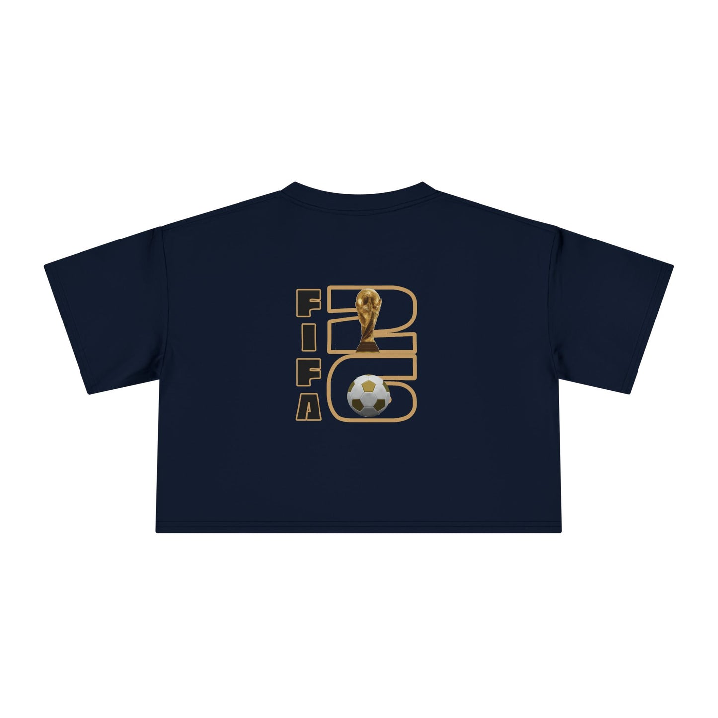 Women's Crop Tee — FIFA World Cup Soccer '26 Graphic