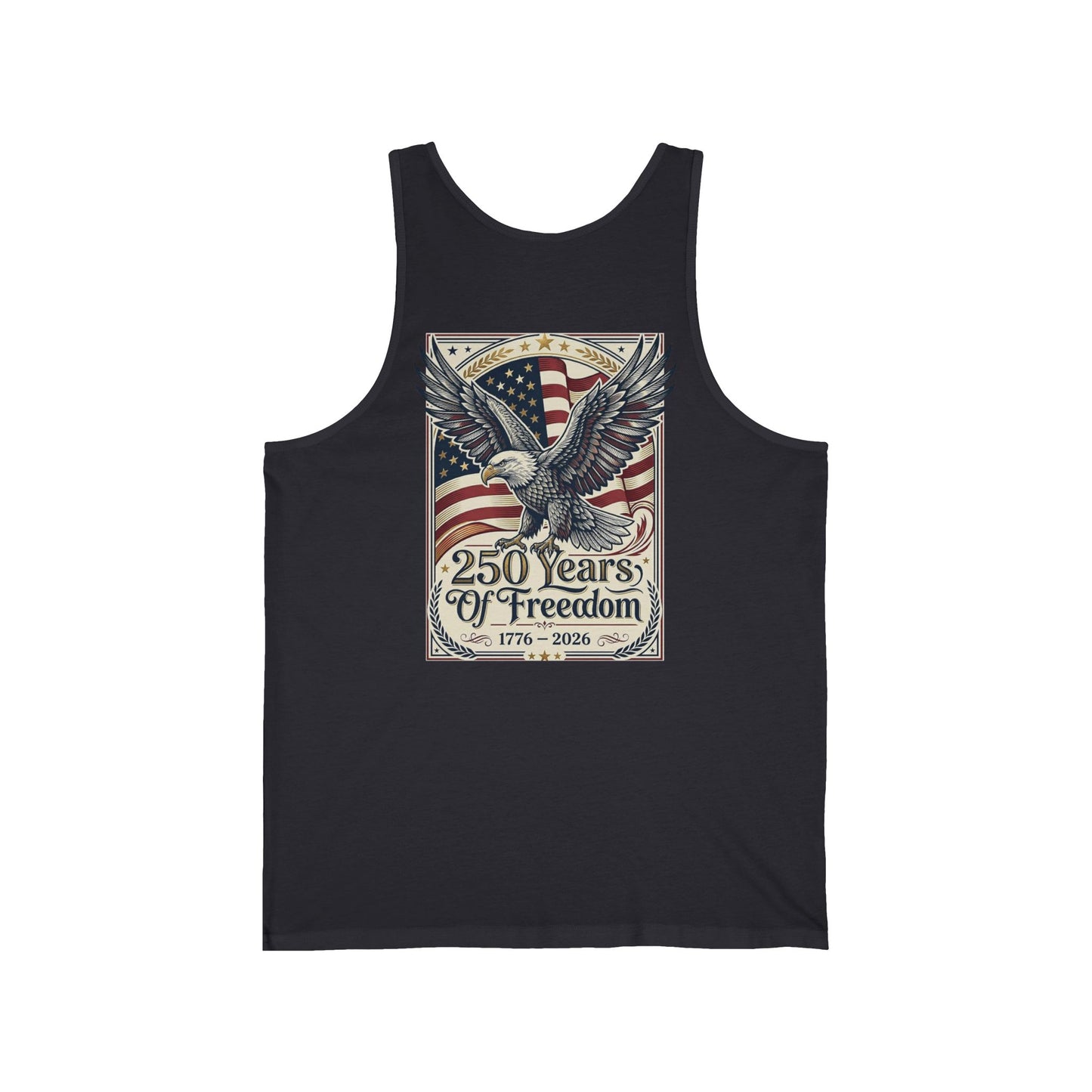 USA 250th ANNIVERSARY  Eagle Tank Top — Patriotic American 250 Years of Freedom Tank Top - Trending Novelties & Gifts
