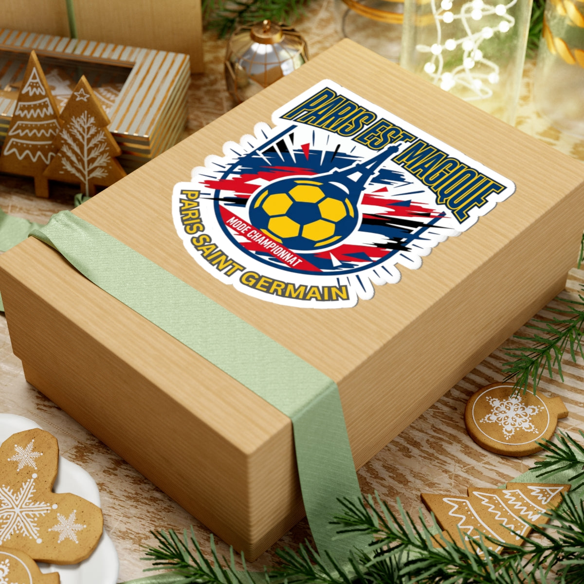 Renown Paris Soccer Crest Sticker | Paris Saint Germain Soccer Sticker - Trending Novelties & Gifts
