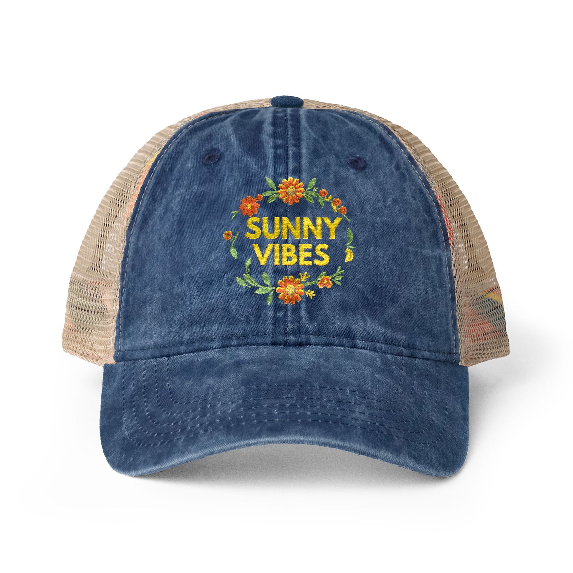 Summer Fun Women's Washed Mesh-Back Cap - Trending Novelties & Gifts