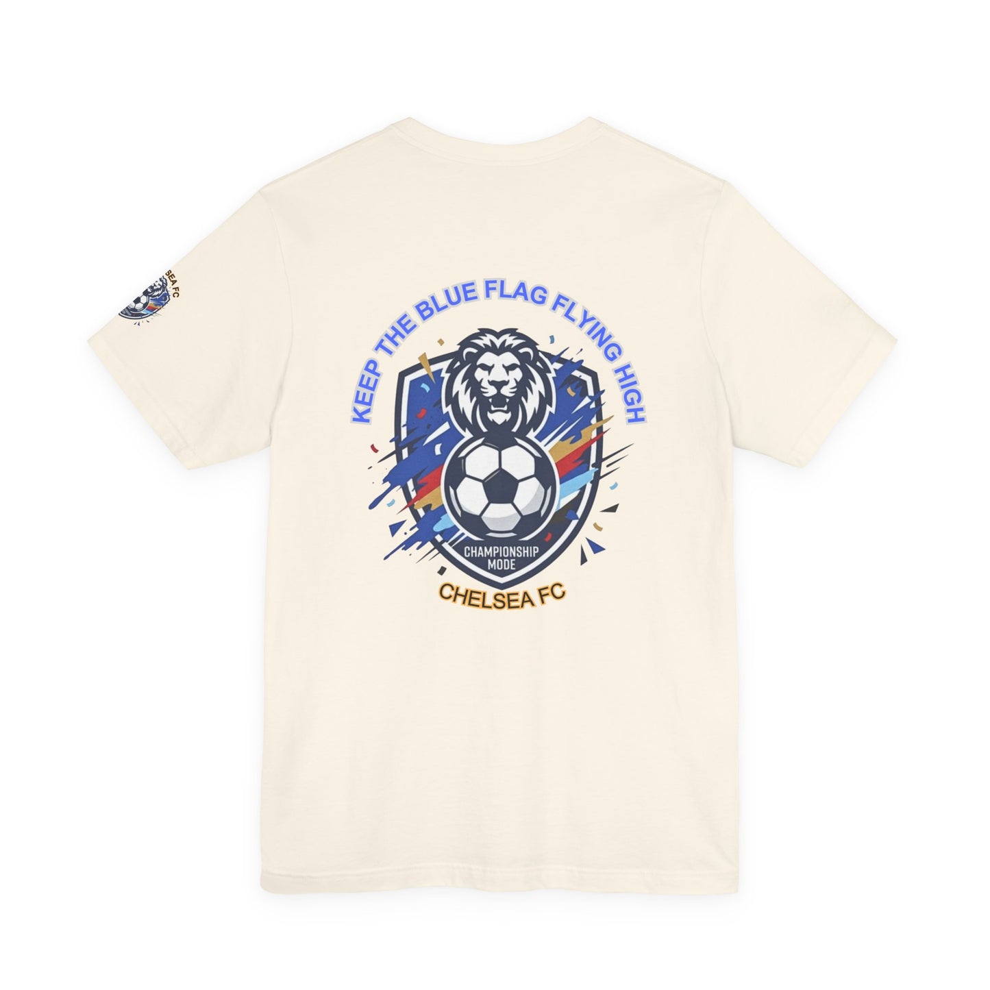 Keep the Blue Flag Flying High Tee | Retro Soccer, Chelsea Pride - Trending Novelties & Gifts