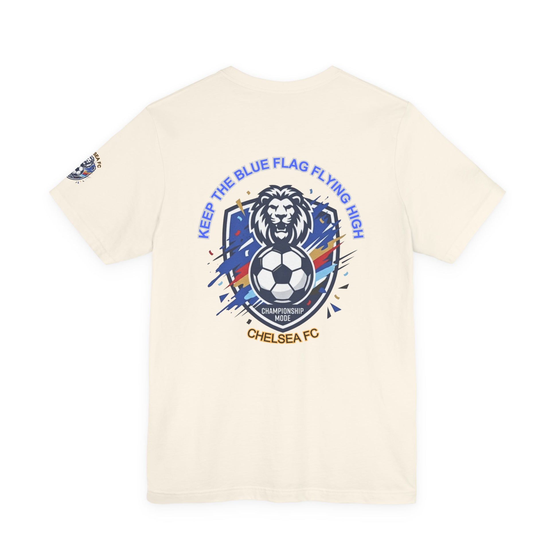 Keep the Blue Flag Flying High Tee | Retro Soccer, Chelsea Pride - Trending Novelties & Gifts