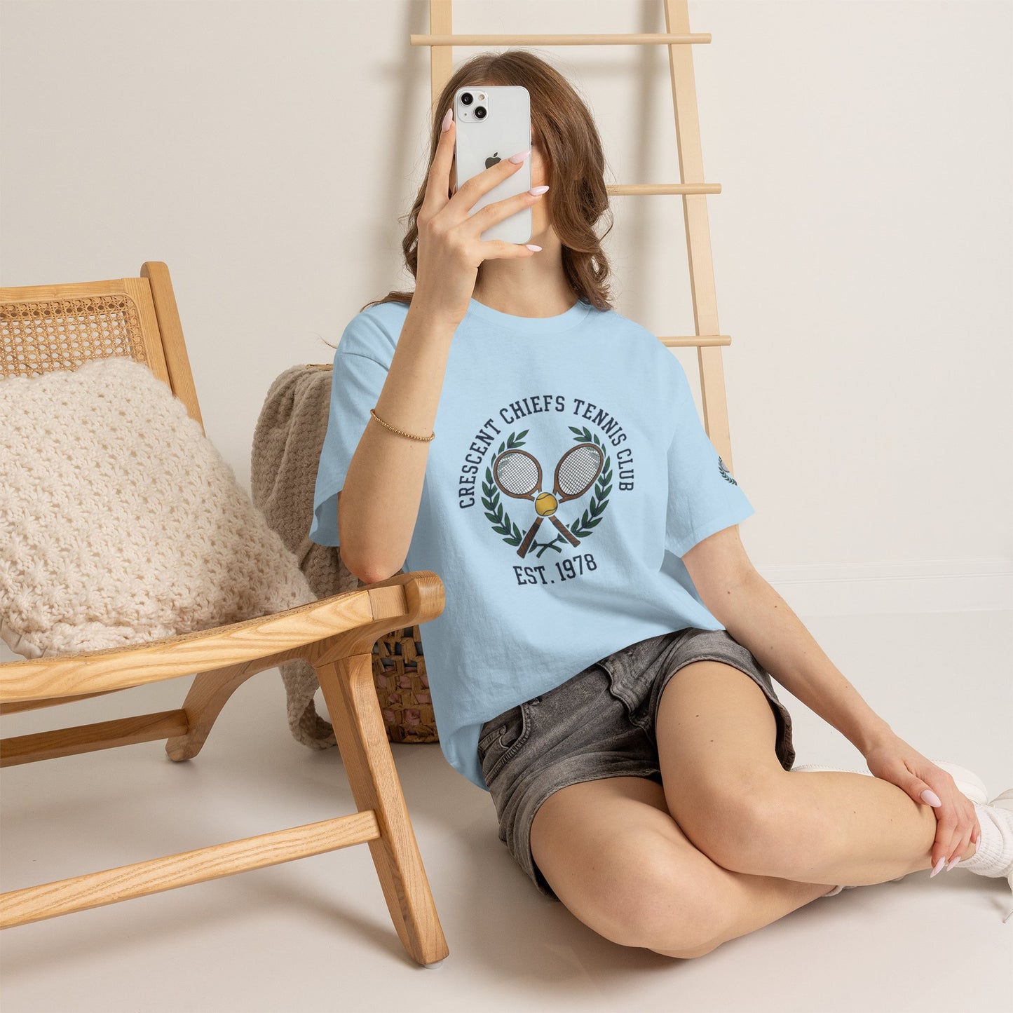 Vintage Tennis T-Shirt — Crescent Chiefs Tennis Club Est. 1978