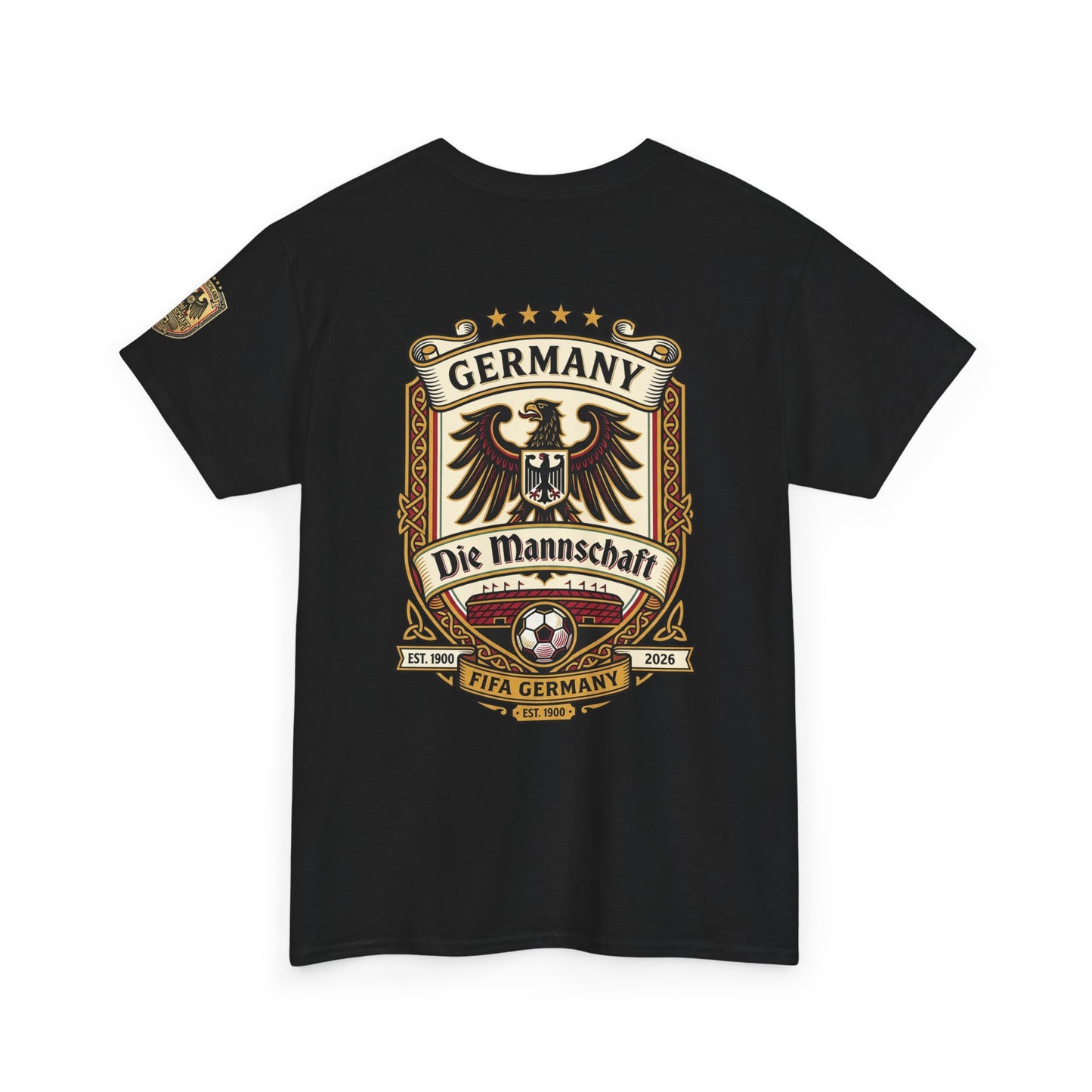 Germany Soccer Crest T-Shirt – "Die Mannschaft" Football Jersey Tee