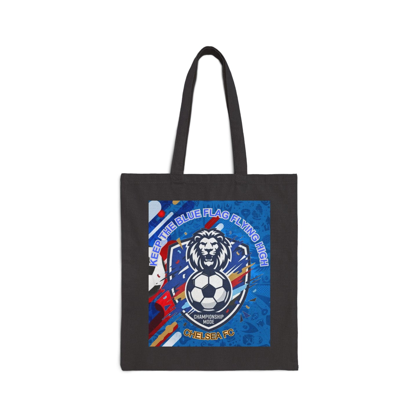 Keep the Blue Flag Flying High Tote | Chelsea Soccer Fan Pride Tote Bag, Retro Supporters - Trending Novelties & Gifts