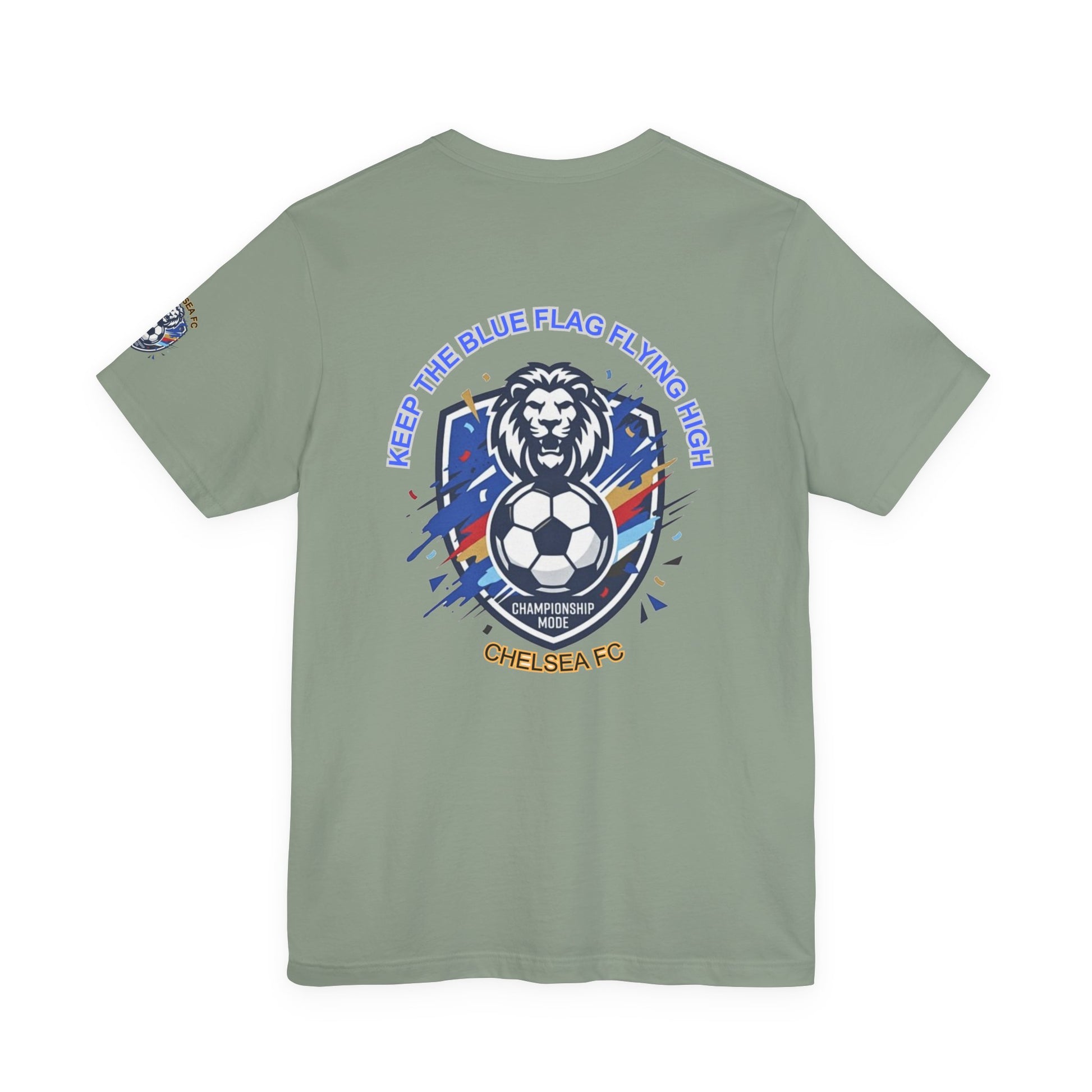 Keep the Blue Flag Flying High Tee | Retro Soccer, Chelsea Pride - Trending Novelties & Gifts