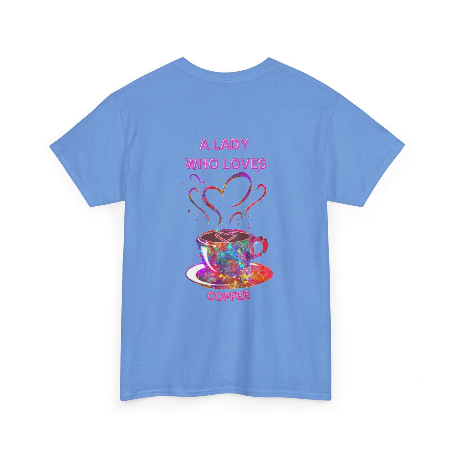 Coffee Lover Cotton Tee - For Women Who Love Coffee