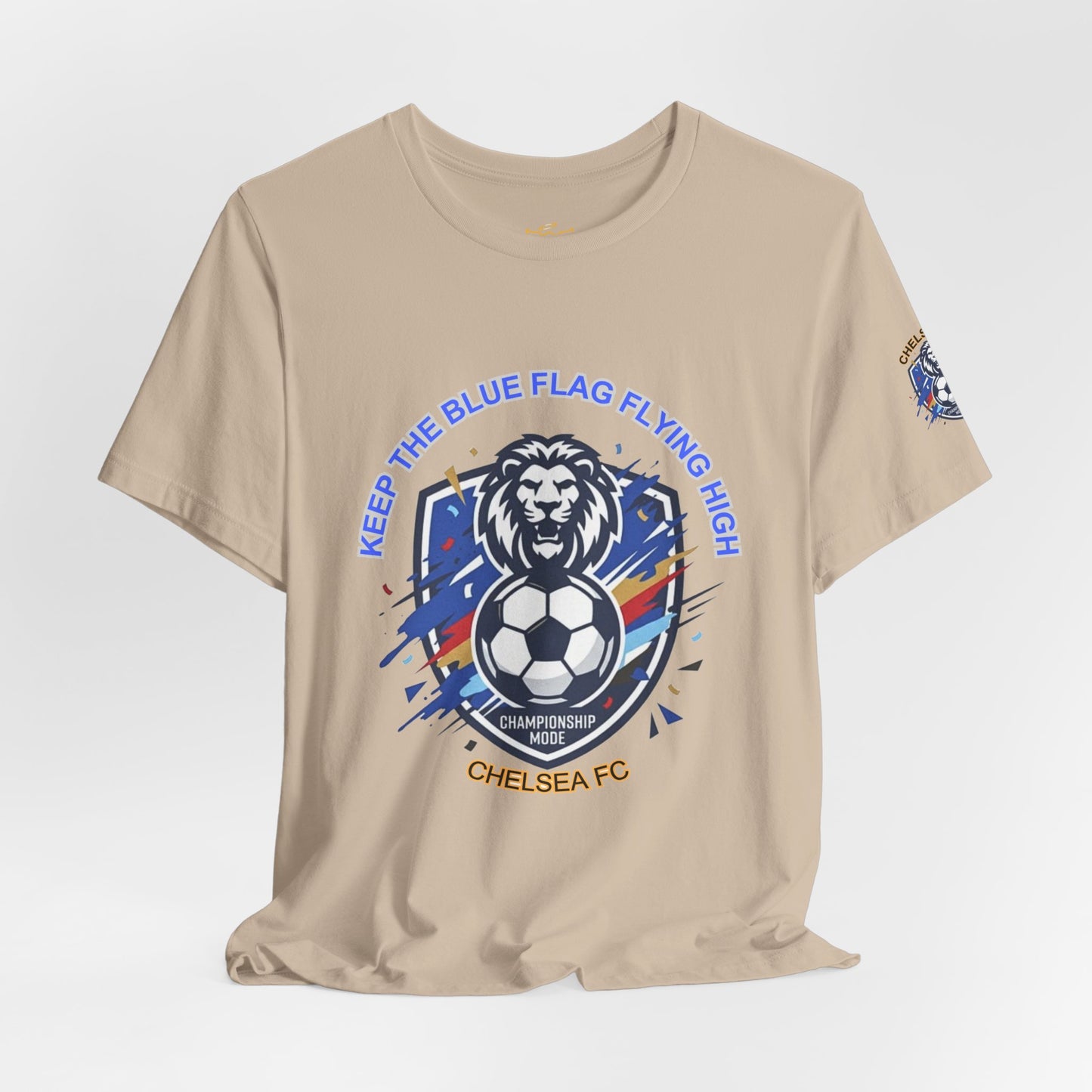 Keep the Blue Flag Flying High Tee | Retro Soccer, Chelsea Pride - Trending Novelties & Gifts