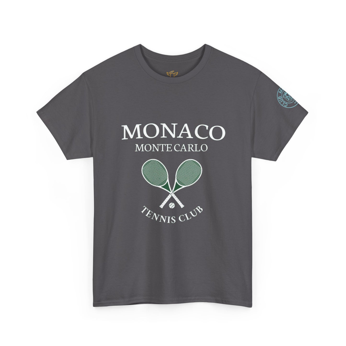 Monaco Monte Carlo Tennis Club T‑Shirt — Vintage Tennis Club Tee
