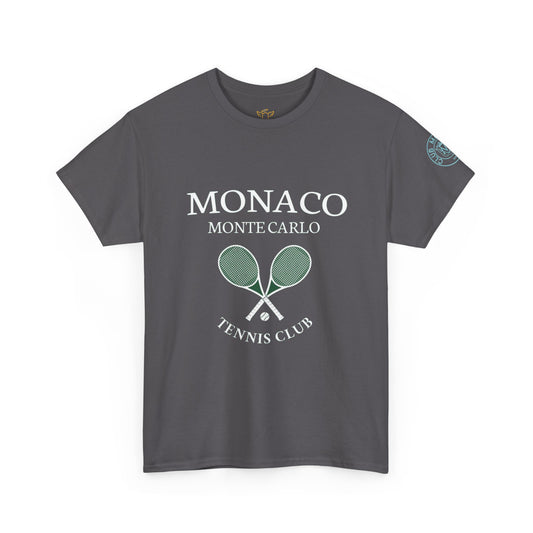 Monaco Monte Carlo Tennis Club T‑Shirt — Vintage Tennis Club Tee - Trending Novelties & Gifts