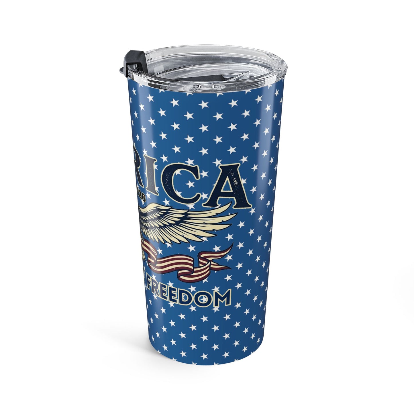 USA 250th ANNIVERSARY 20oz Tumbler – America Eagle Stars & Stripes Travel Cup - Trending Novelties & Gifts