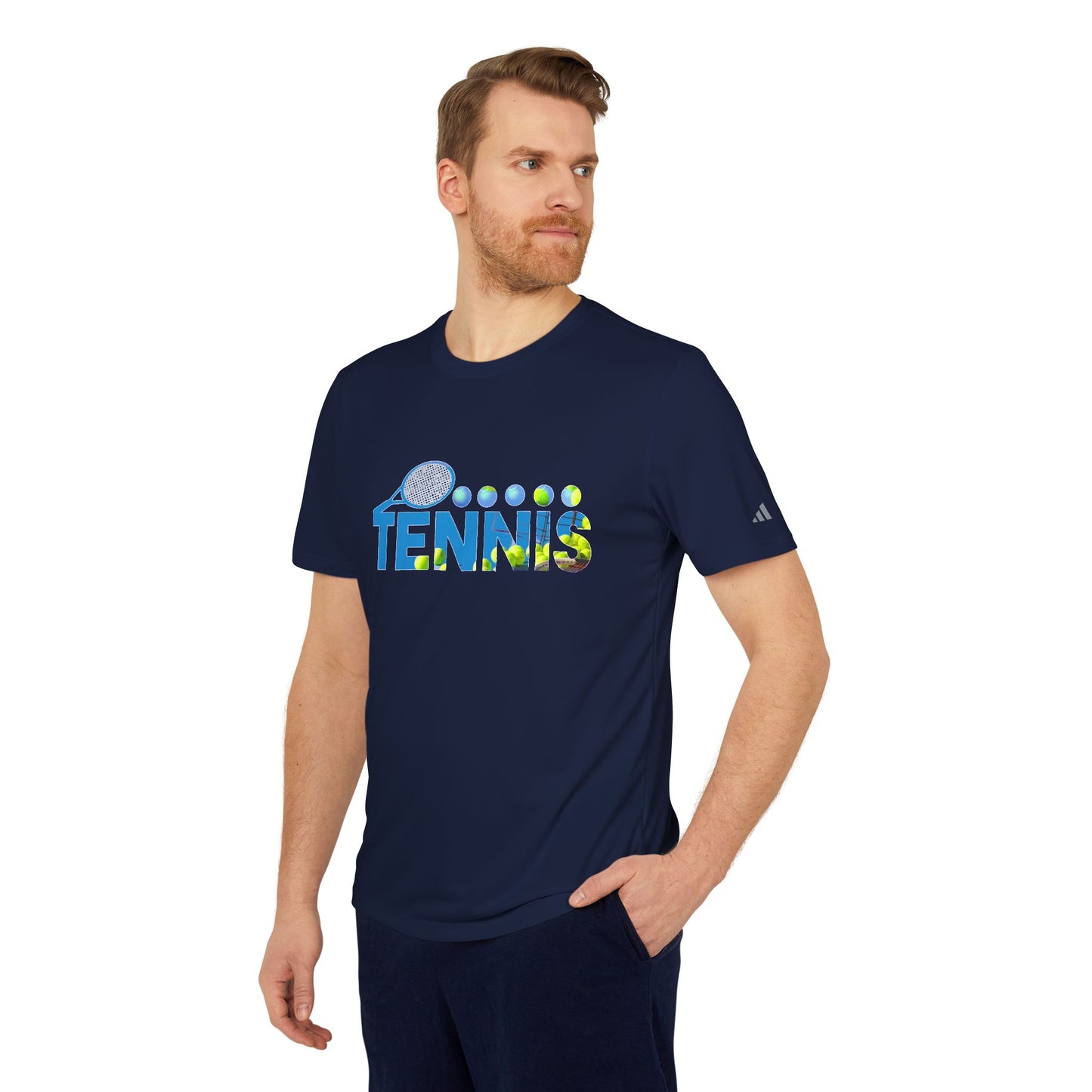 Adidas Tennis Sport T-shirt (Sky Creative1)