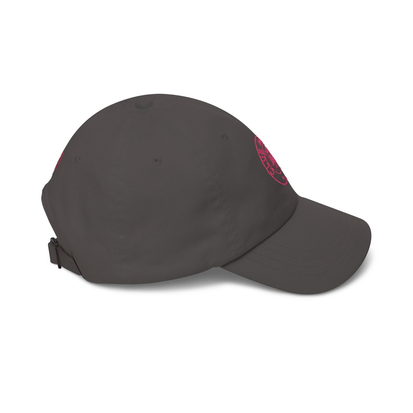 Club Monaco Embroidered Dad Cap — Classic White Baseball Hat (EM)