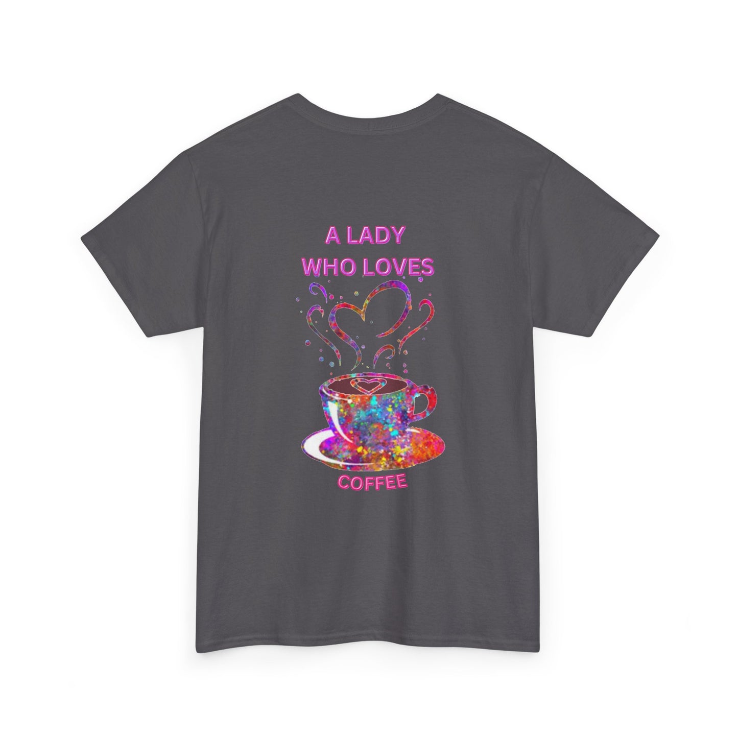 Coffee Lover Cotton Tee - For Women Who Love Coffee