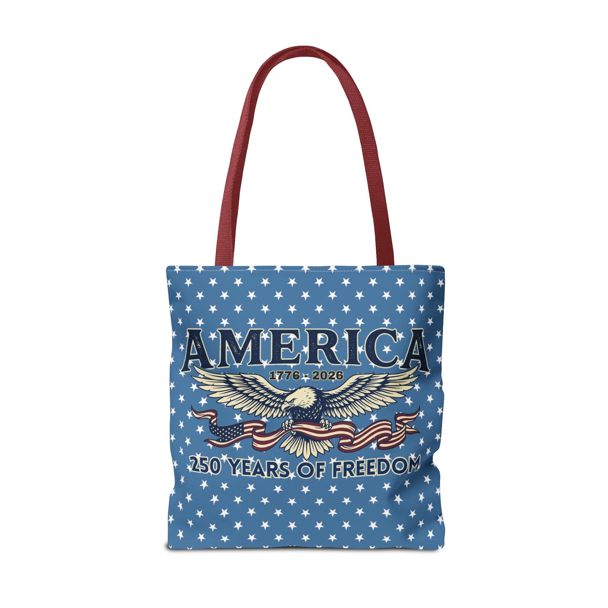 USA 250th ANNIVERSARY Patriotic Tote Bag  | America's 250 Years of Freedom" Eagle Design Tote - Trending Novelties & Gifts