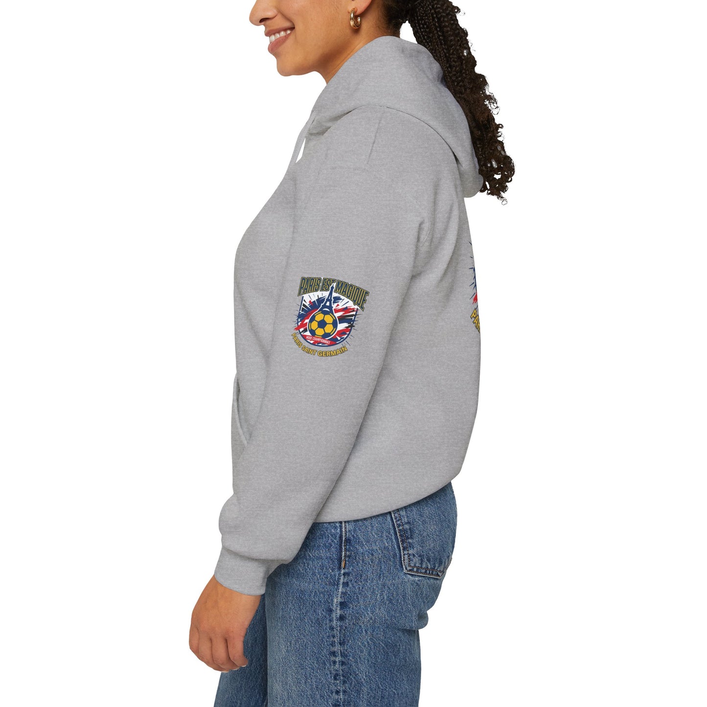 Paris Saint Germain Soccer Crest Hoodie | Paris Saint Germain Soccer Fans Hoodie