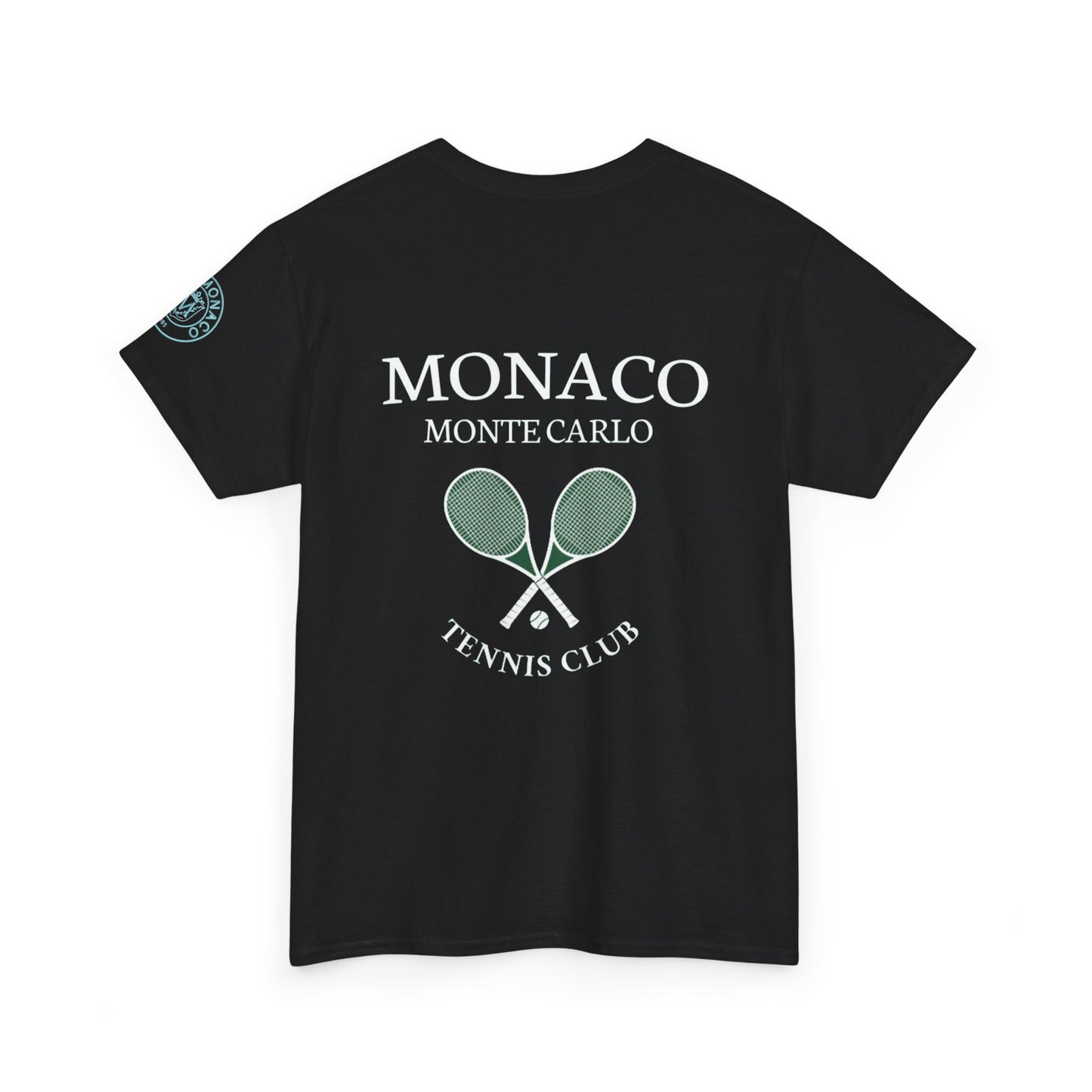 Monaco Monte Carlo Tennis Club T‑Shirt — Vintage Tennis Club Tee
