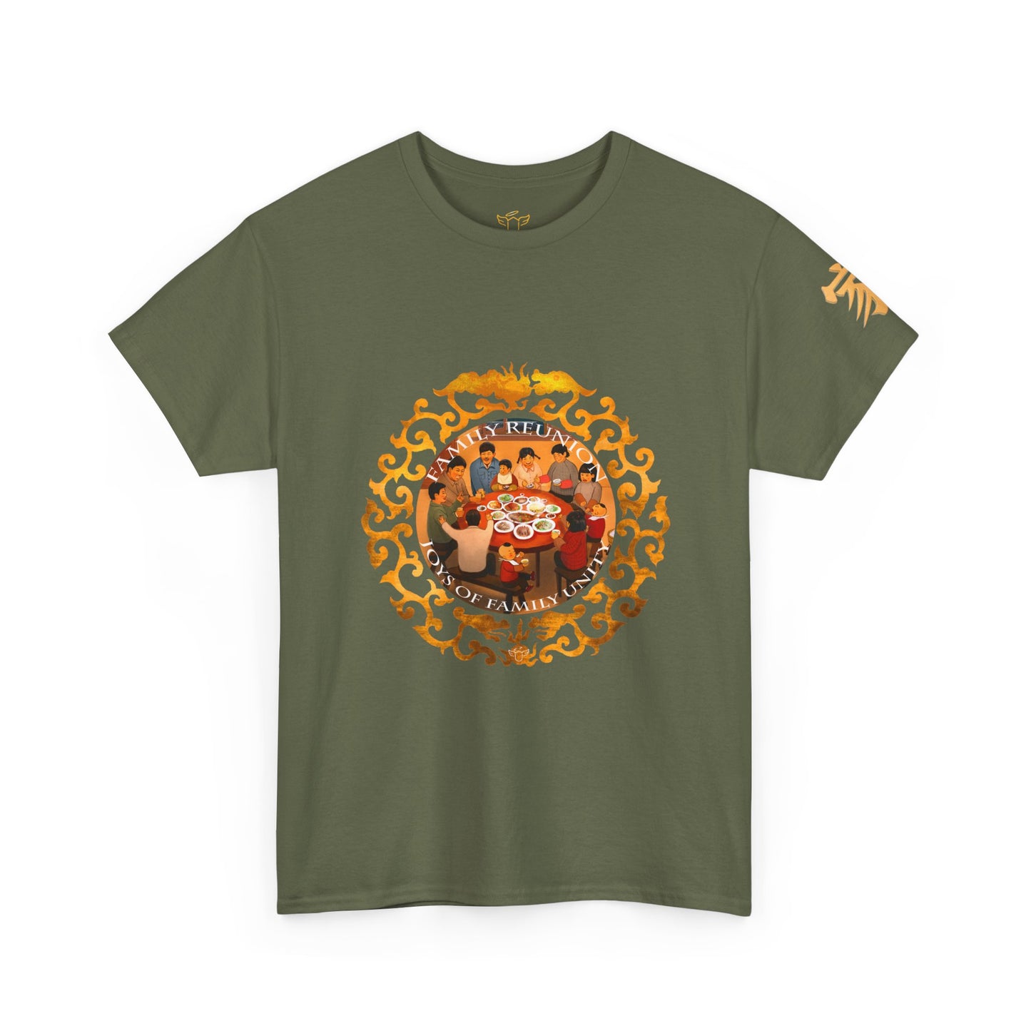 Novelty Tee — Chinese New Year Family Reunion Design