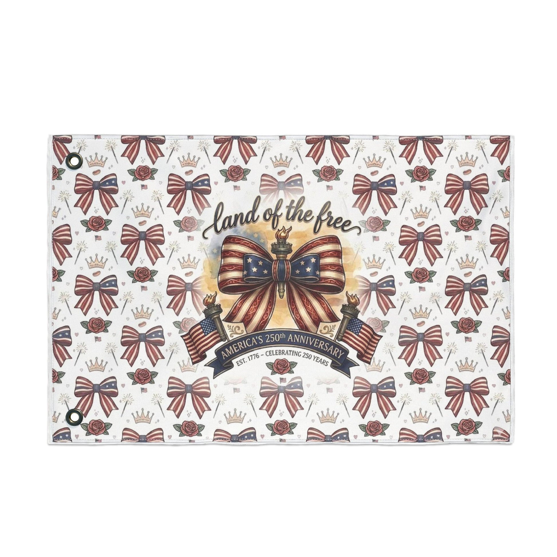 USA 250th ANNIVERSARY Double-Sided Flag — 4th of July Decorative Banner - Trending Novelties & Gifts