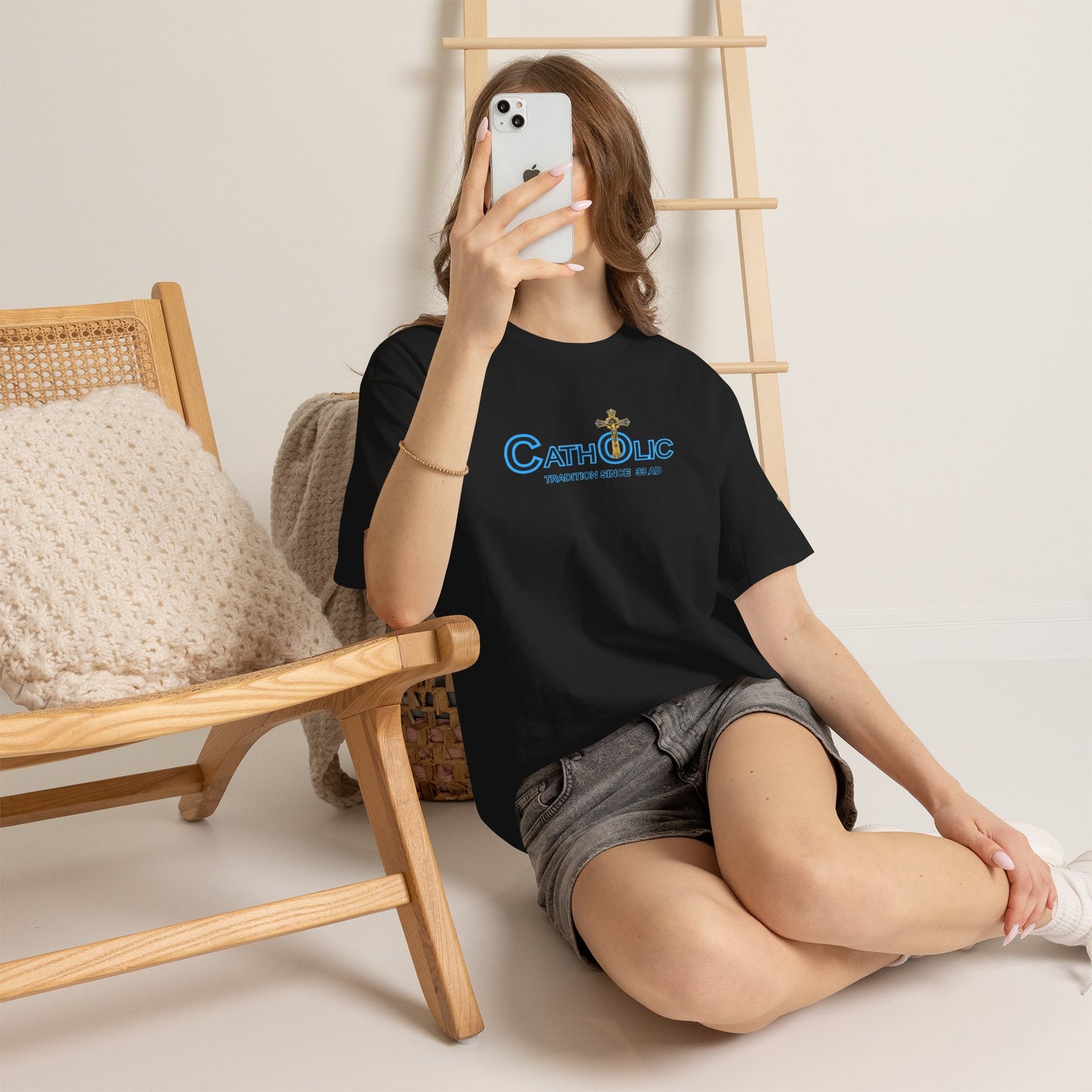 Catholic T‑Shirt "Catholic — Tradition Since 33 AD" — Christian Faith Tee (CT)