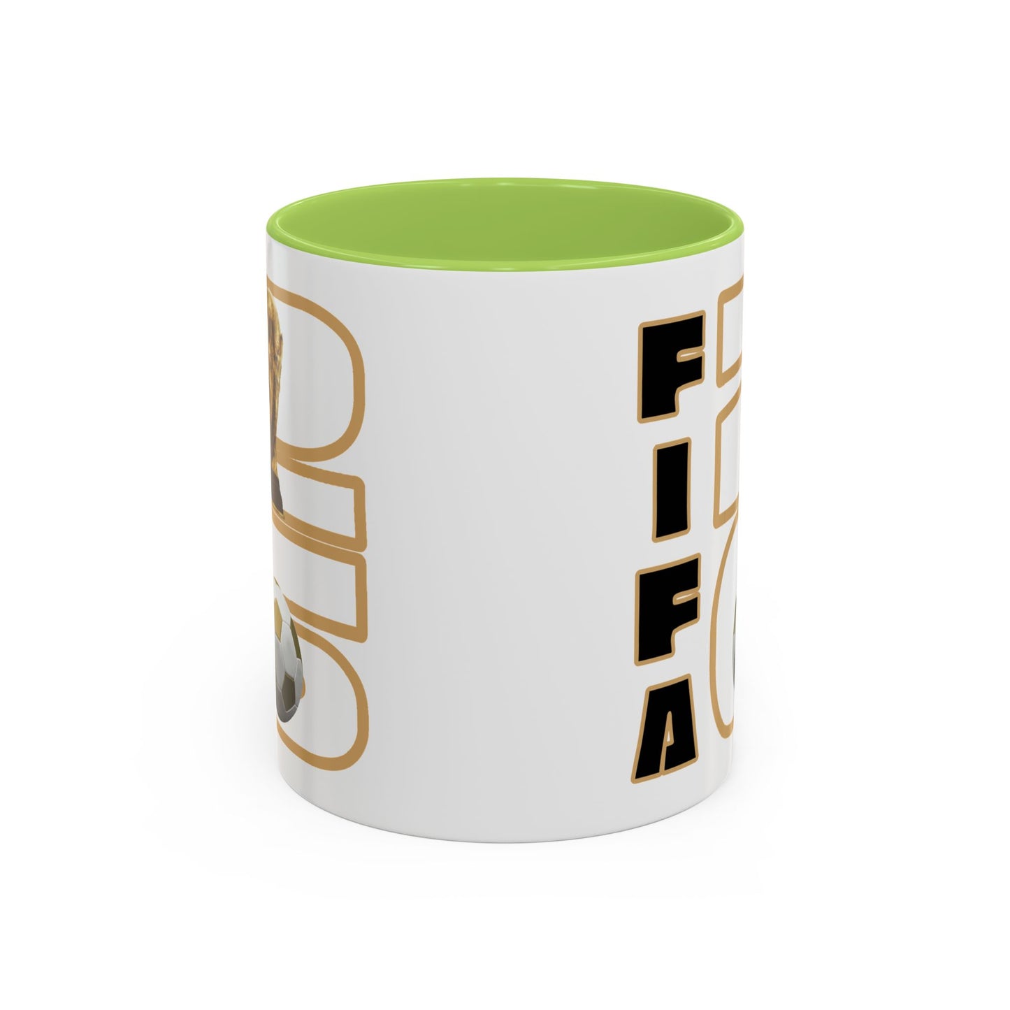FIFA World Cup '26 Coffee Mug — Soccer Trophy & Ball Graphic 11/15oz
