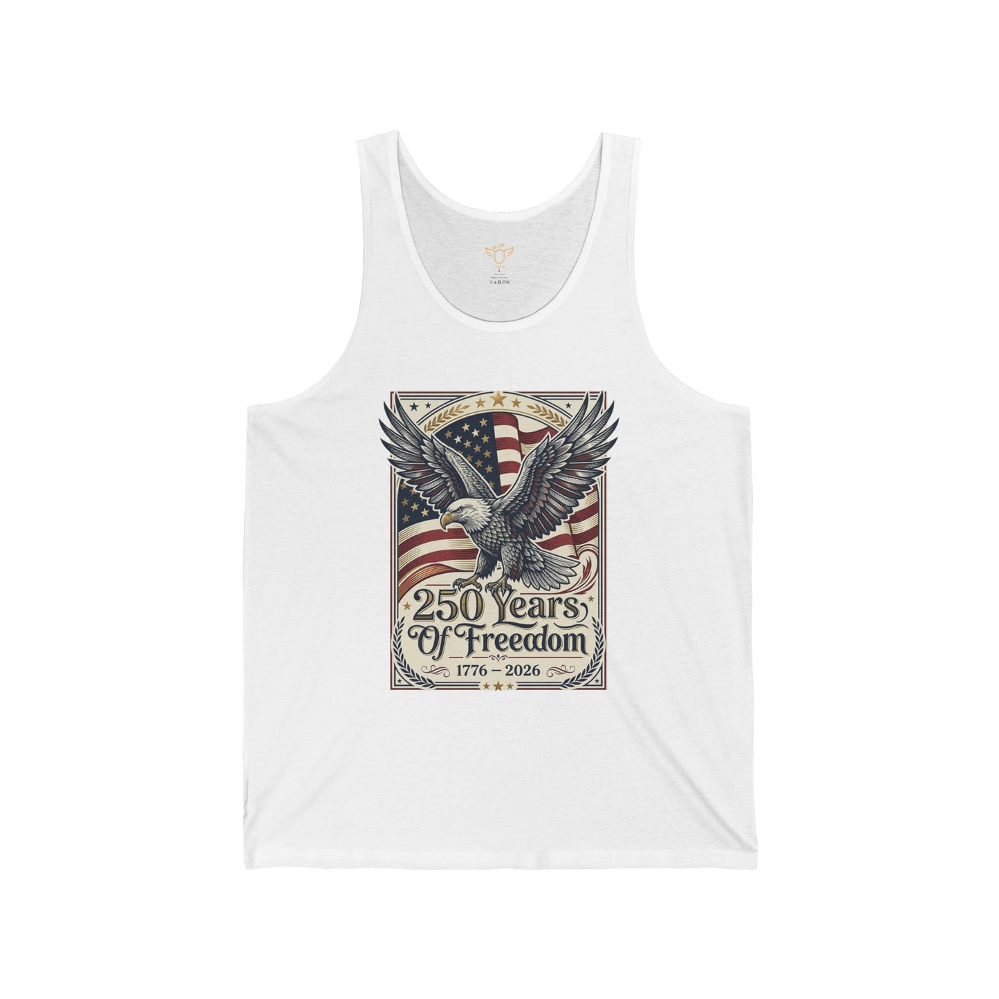 USA 250th ANNIVERSARY  Eagle Tank Top — Patriotic American 250 Years of Freedom Tank Top - Trending Novelties & Gifts