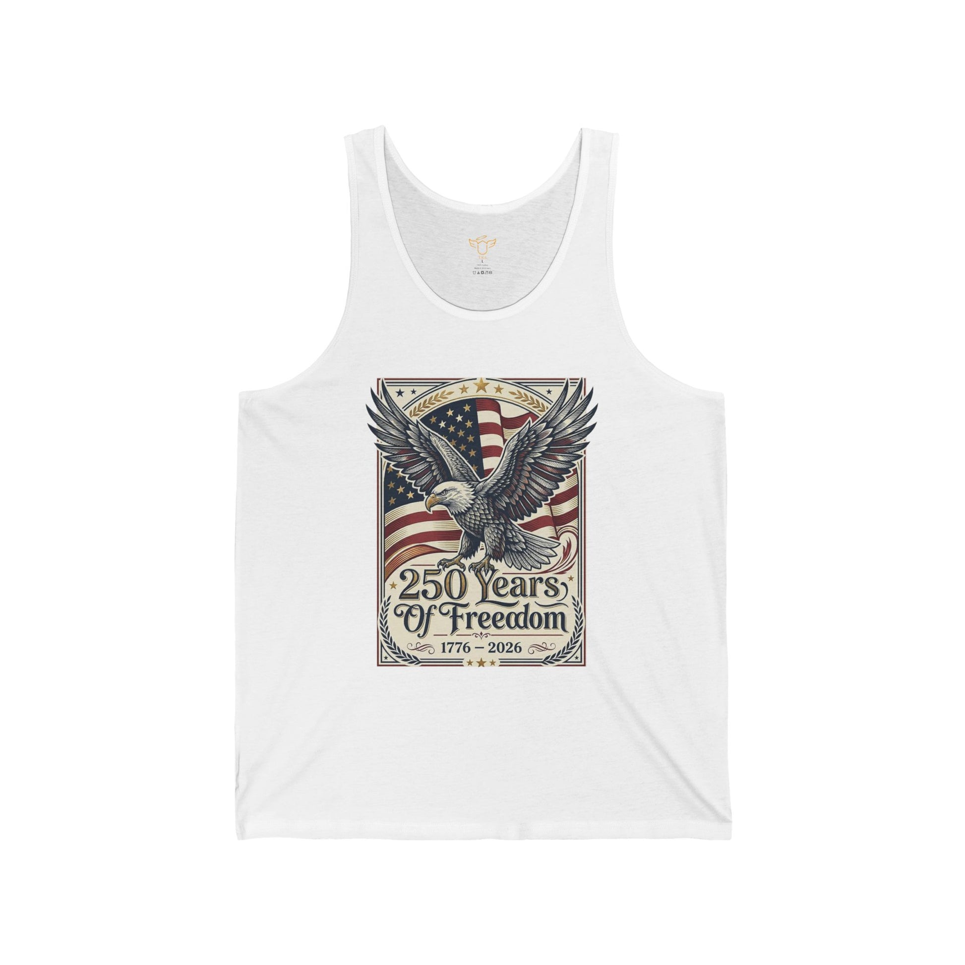 USA 250th ANNIVERSARY  Eagle Tank Top — Patriotic American 250 Years of Freedom Tank Top - Trending Novelties & Gifts